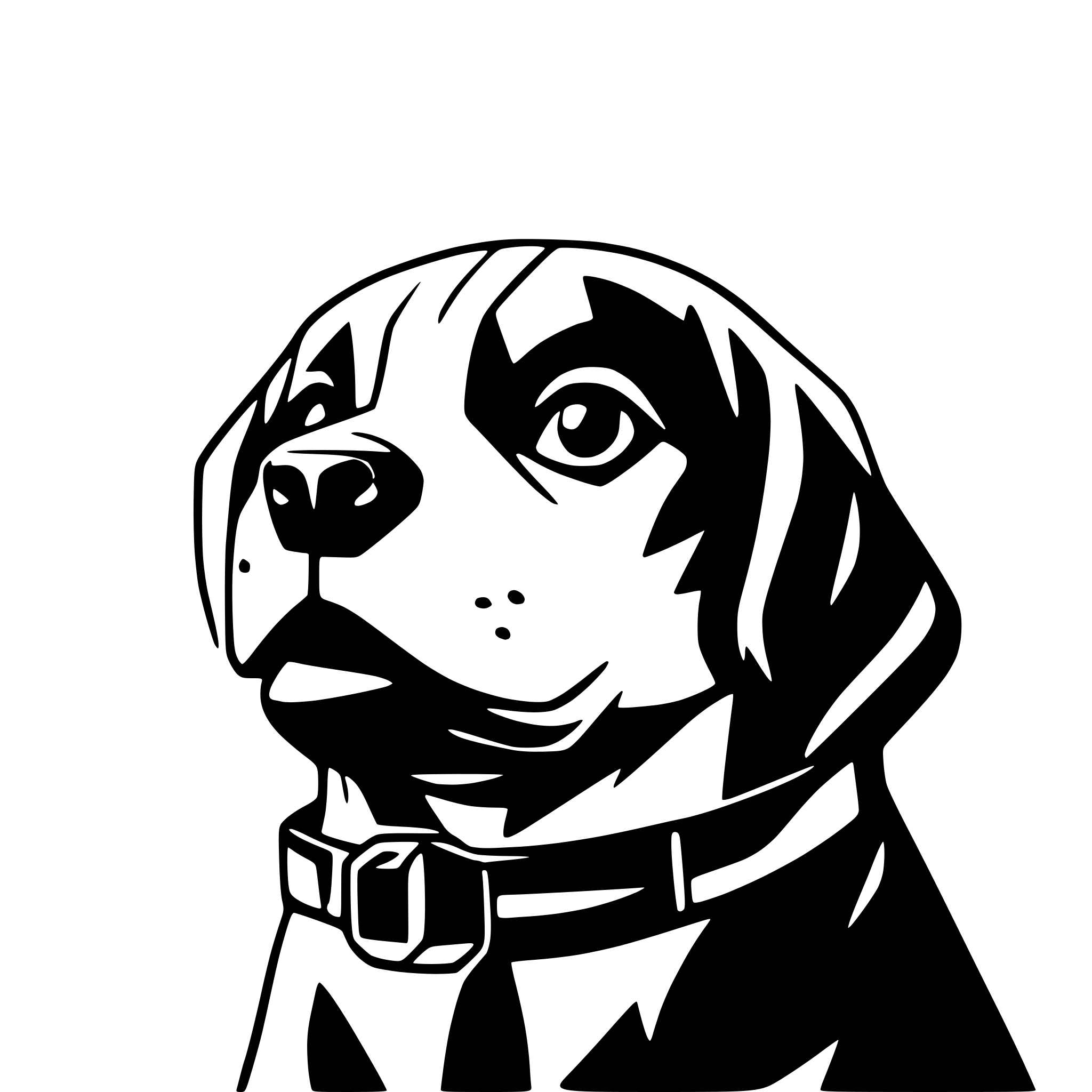 AI-generated SVG of 'rottweiler'
