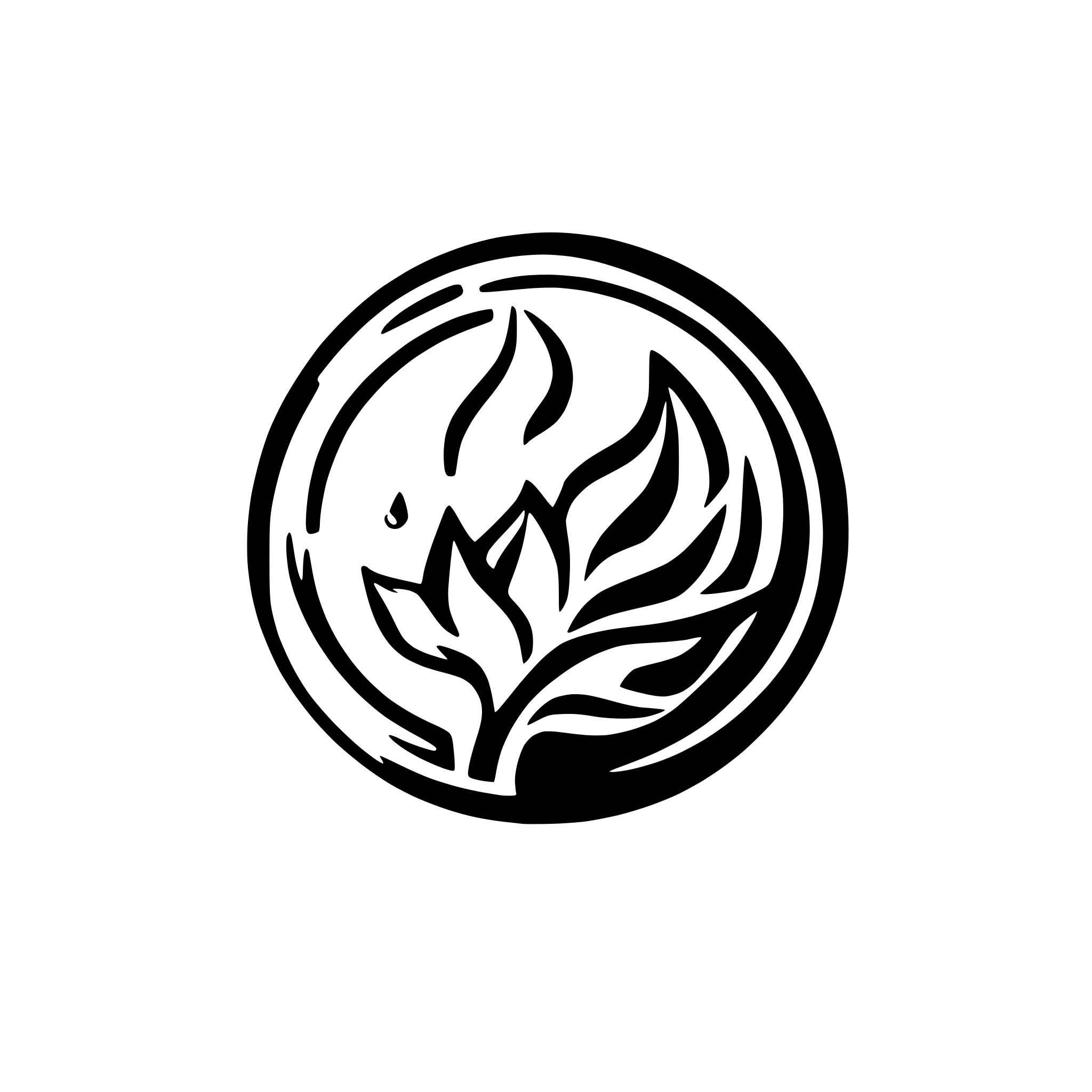 AI-generated SVG of a fireball