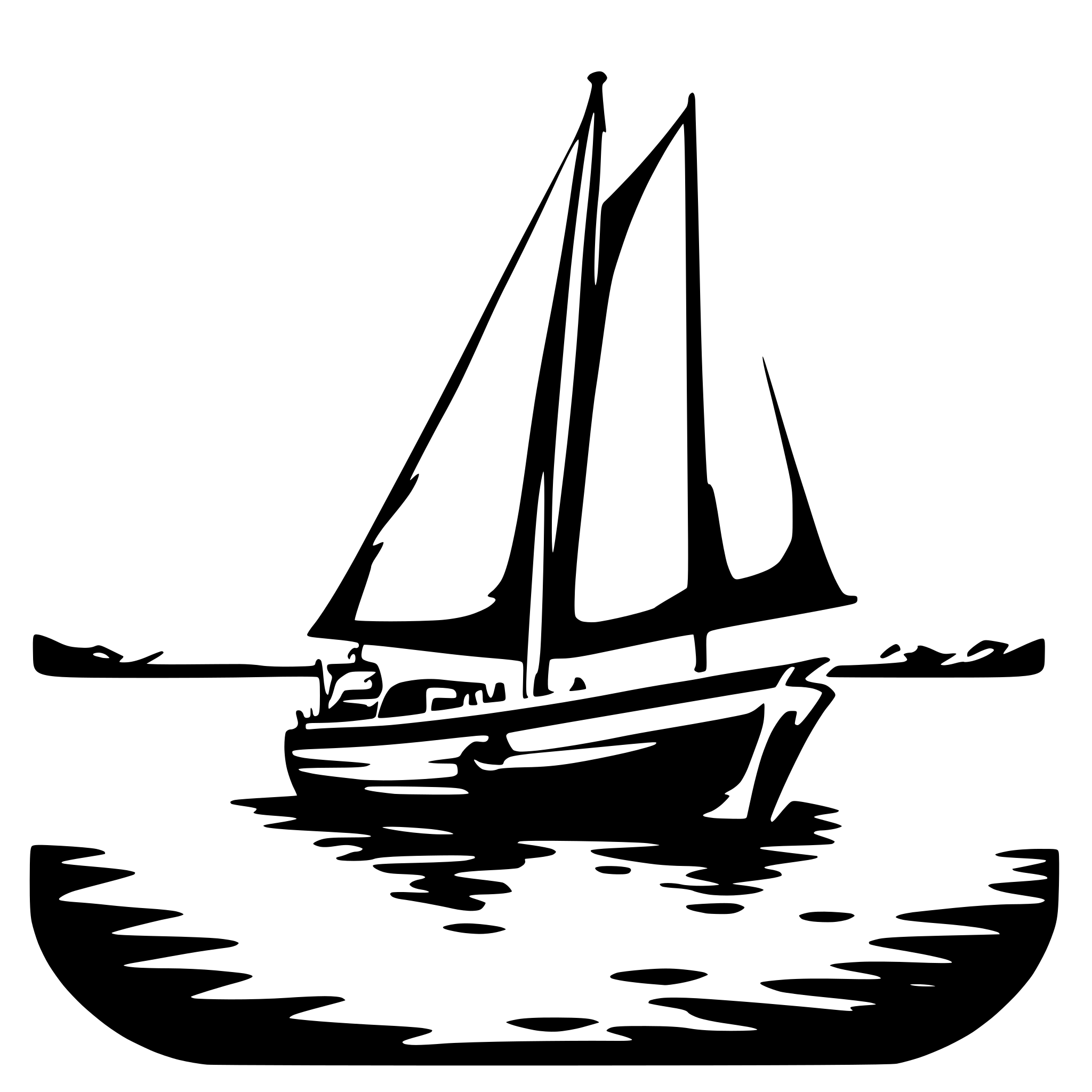 AI-generated SVG of 'heavenly sailboat'