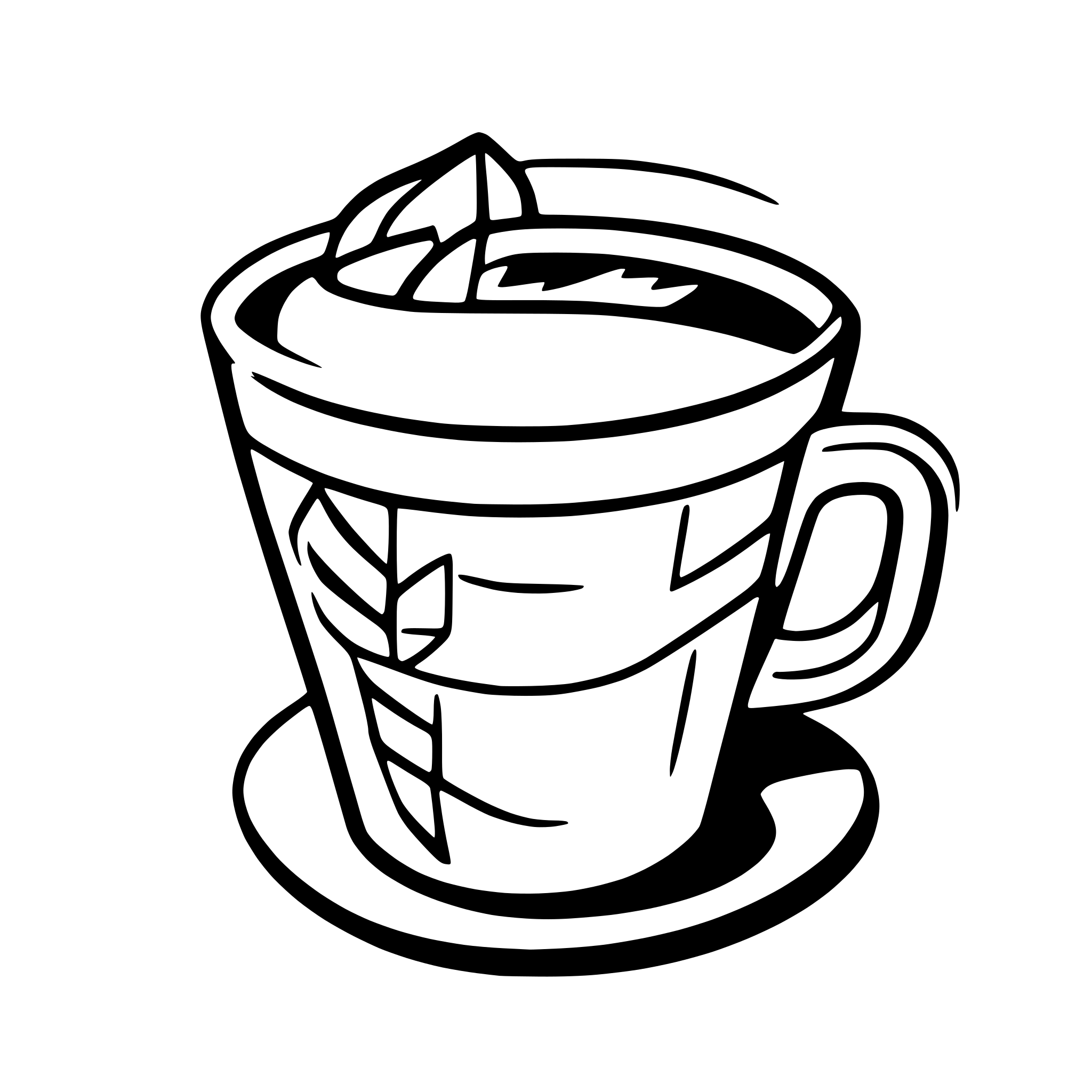 AI-generated SVG of 'Java cooffee cup'