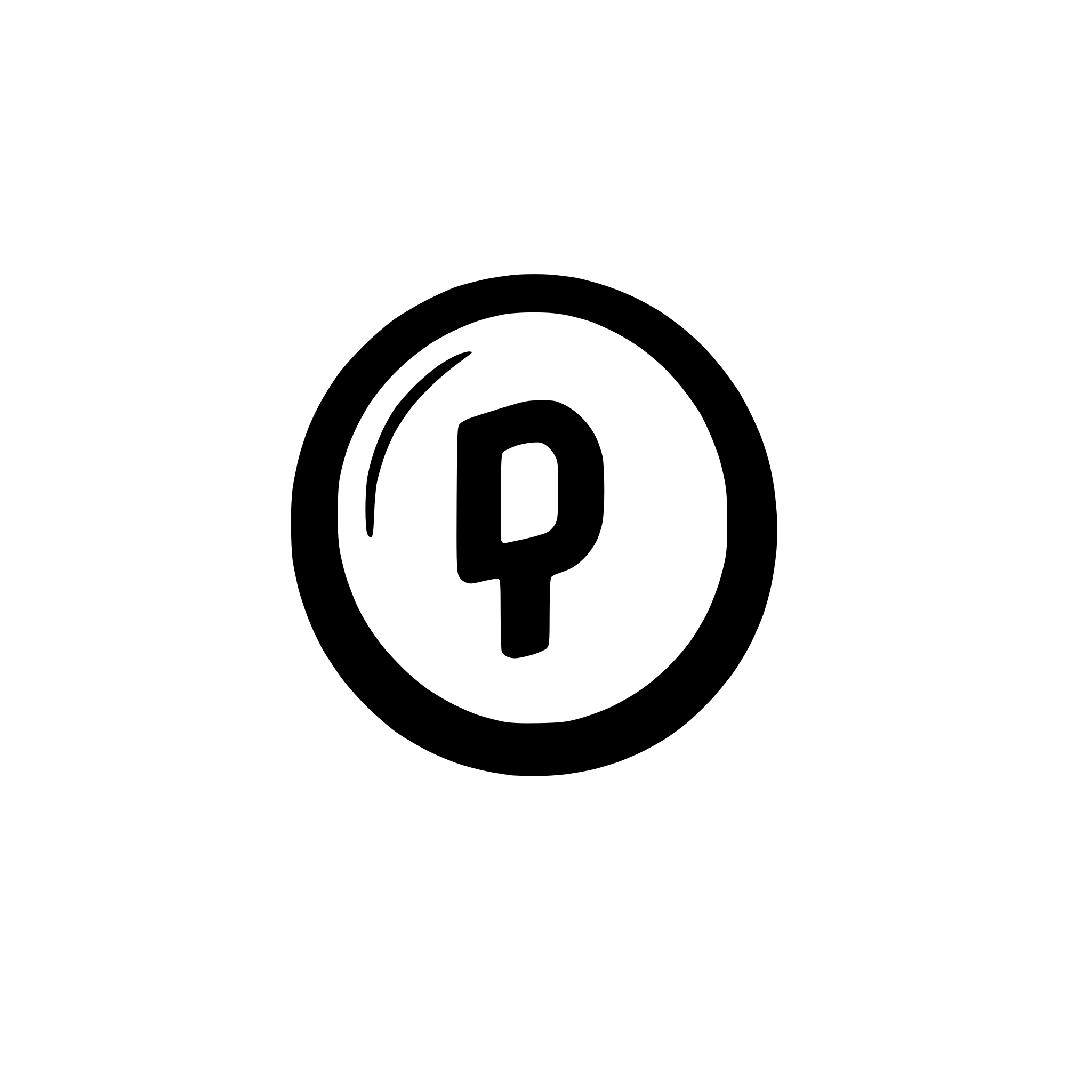 AI-generated SVG of a letter R with @