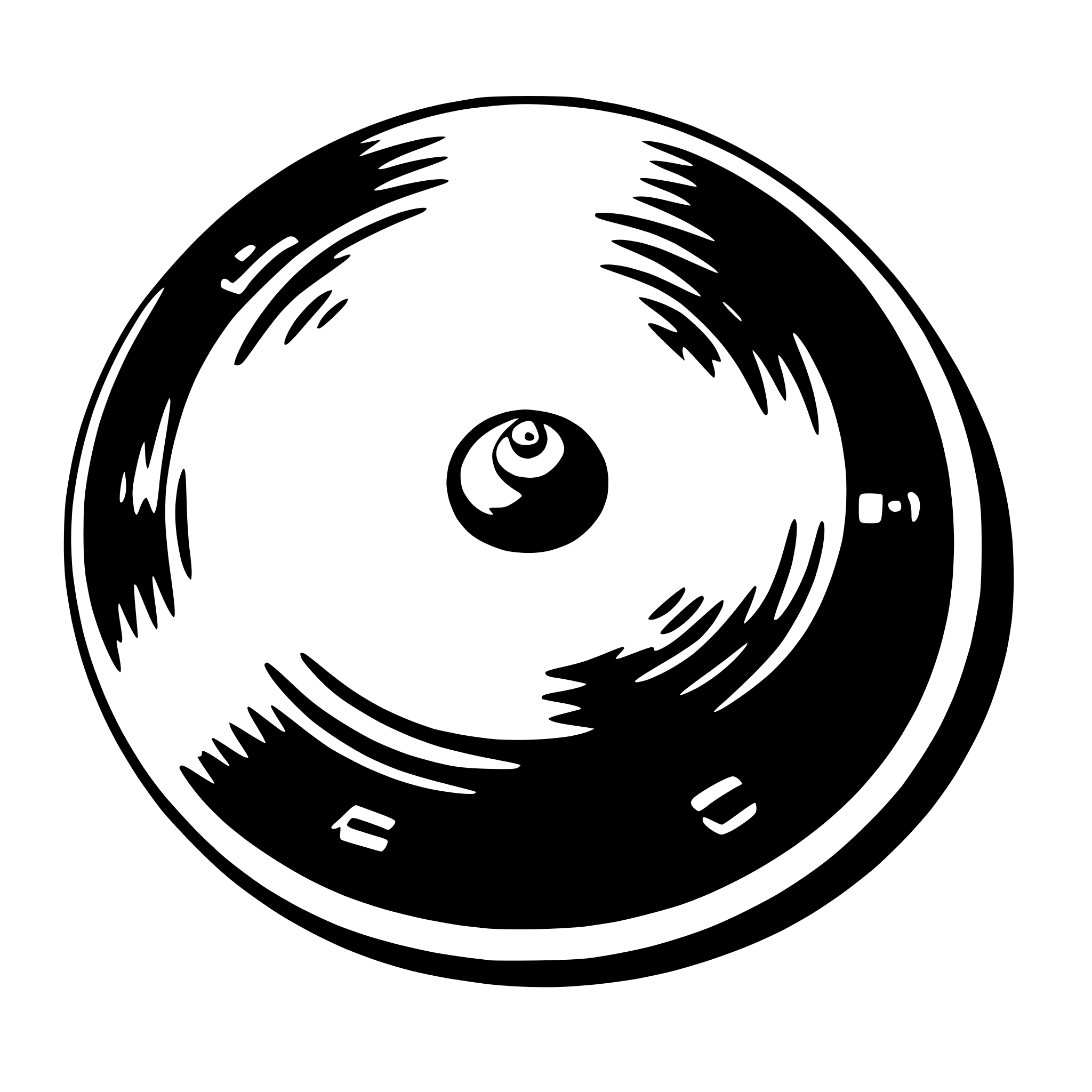 AI-generated SVG of 'cymbal'