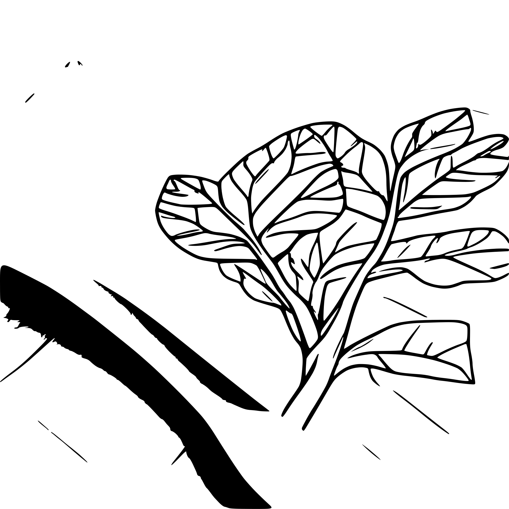 AI-generated SVG of a scandinavian map