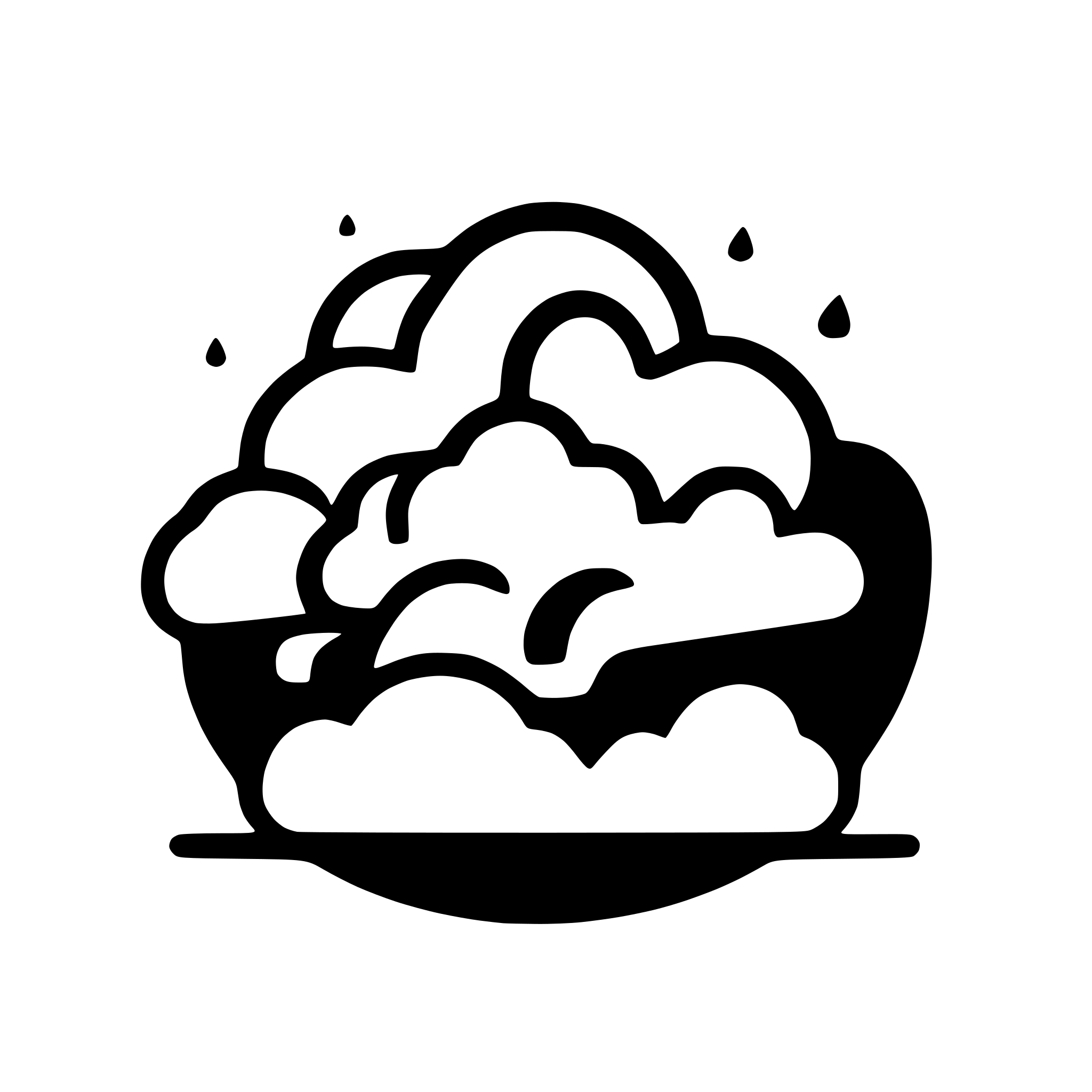 AI-generated SVG of 'big cloud'
