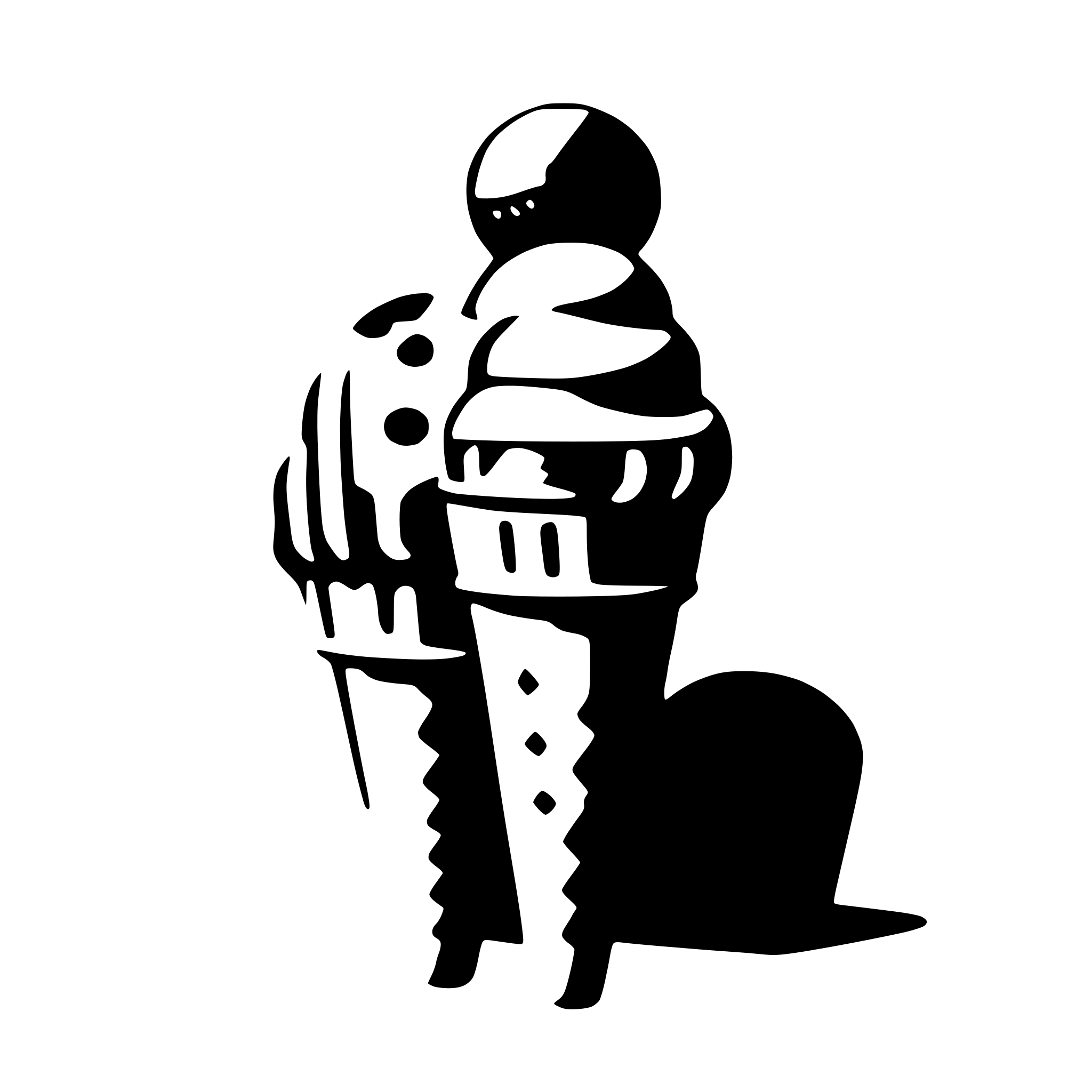 AI-generated SVG of a ice cream