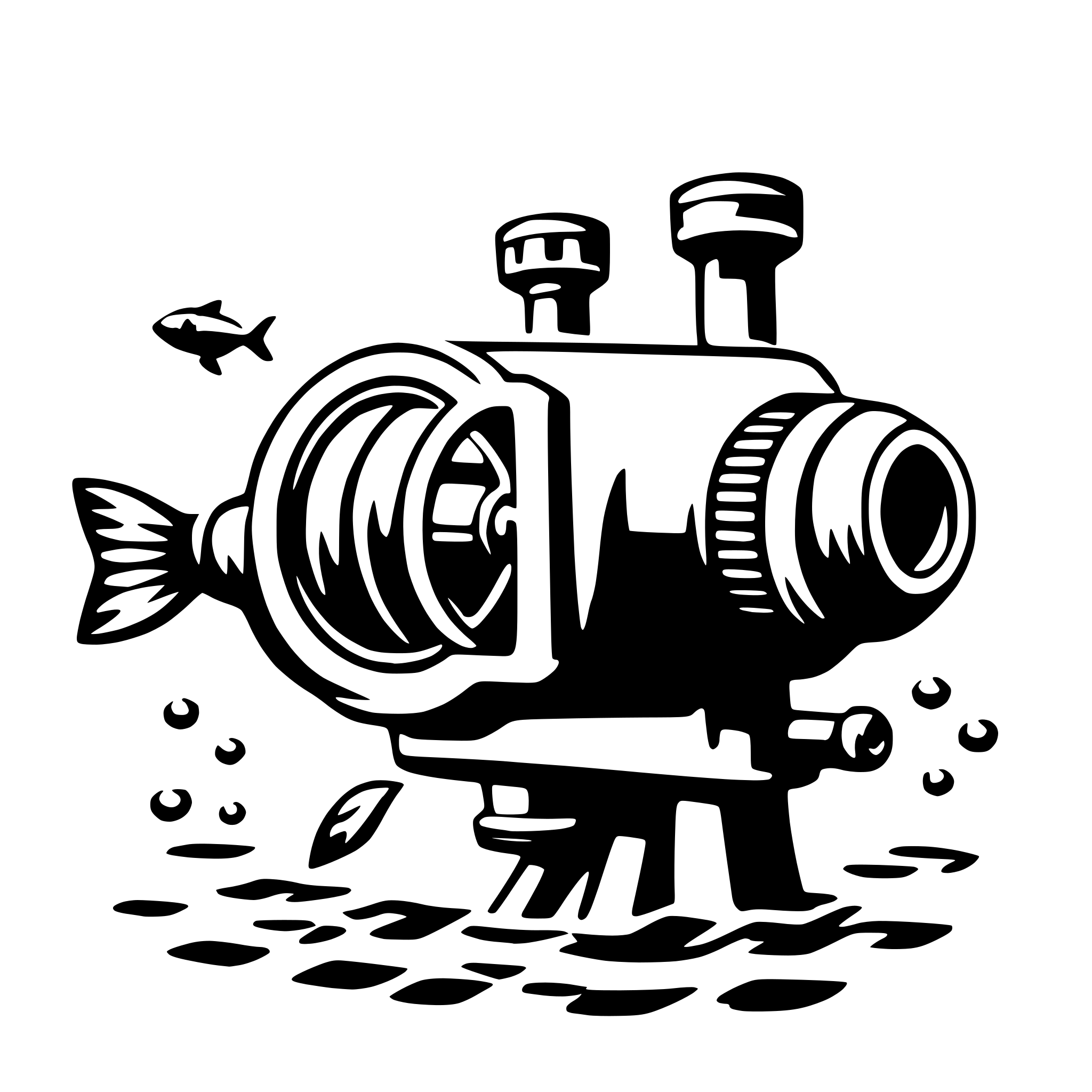 AI-generated SVG of a underwater photography