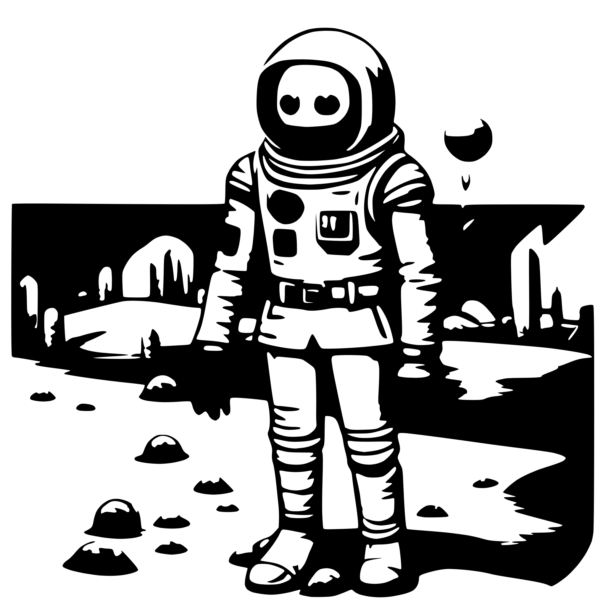 AI-generated SVG of a A crypto astronaut lost orange and purple light, no face AI-generated SVG of a A crypto astronaut lost orange and purple light, no face