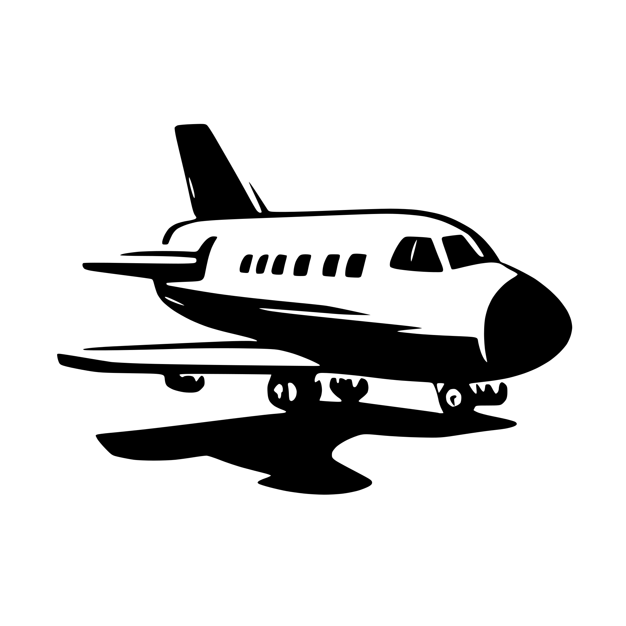 AI-generated SVG of 'airplane inside pie chart'