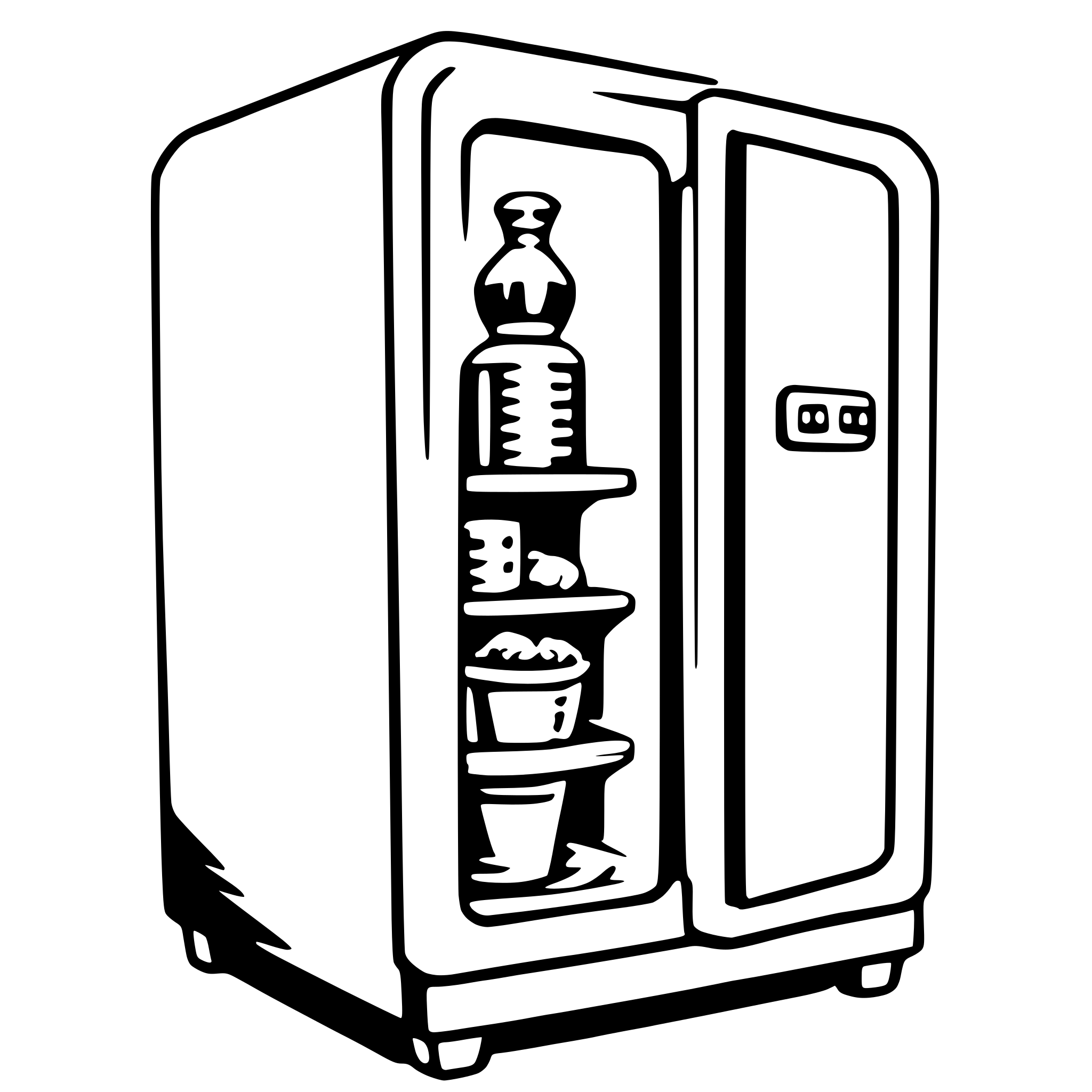 AI-generated SVG of 'fridge'