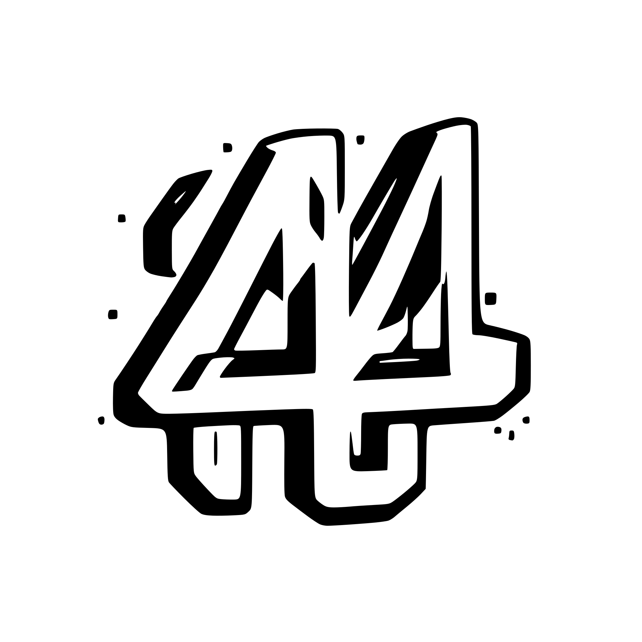 AI-generated SVG of a pixel art logo for the name "A7"