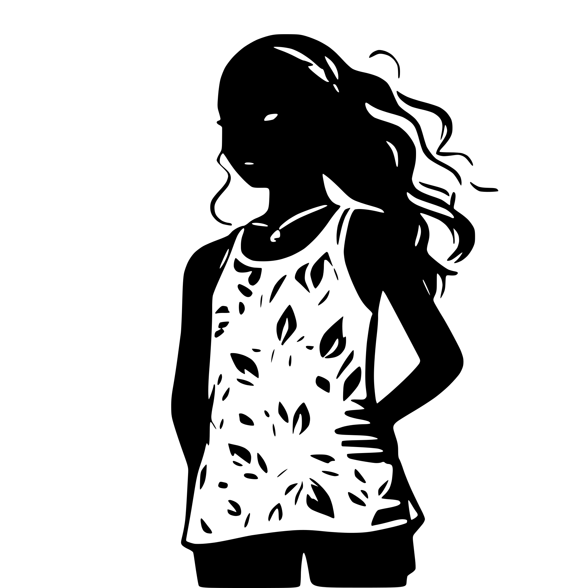 AI-generated SVG of a princesse sportif