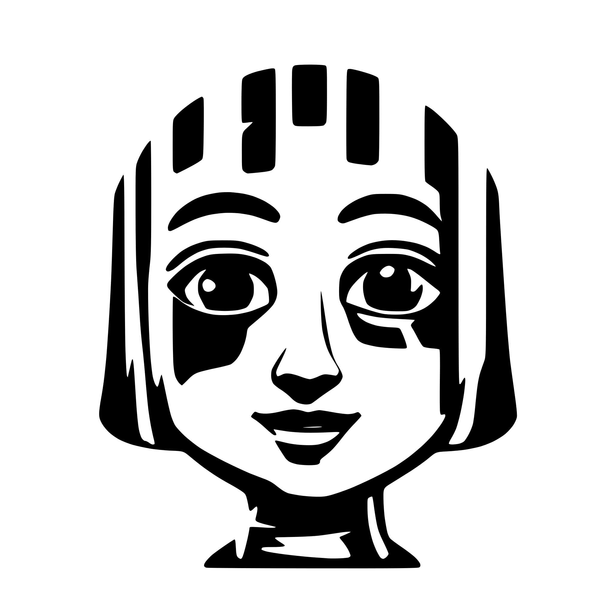 AI-generated SVG of a AI web app logo that says 'Hi-AI'