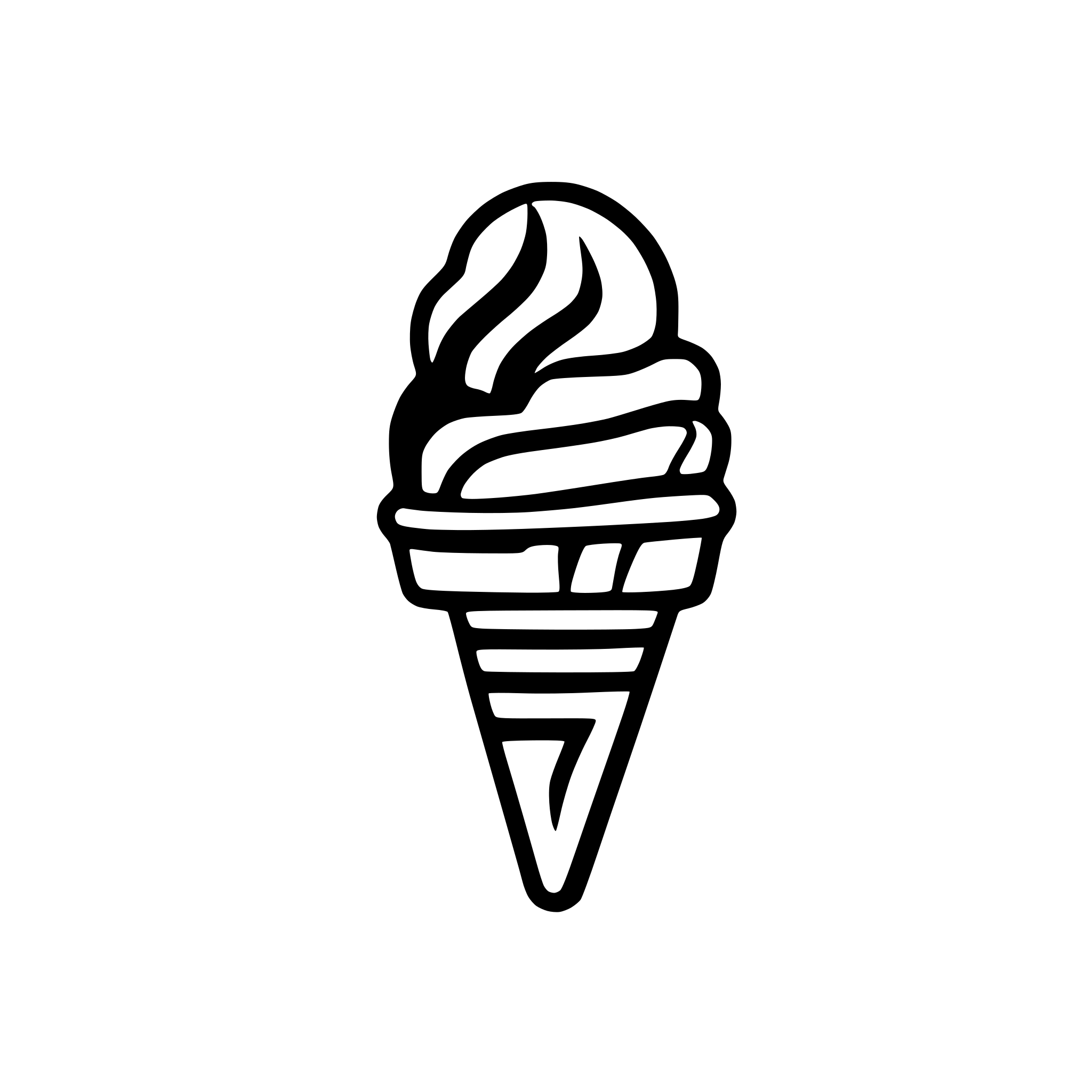 AI-generated SVG of a ice cream
