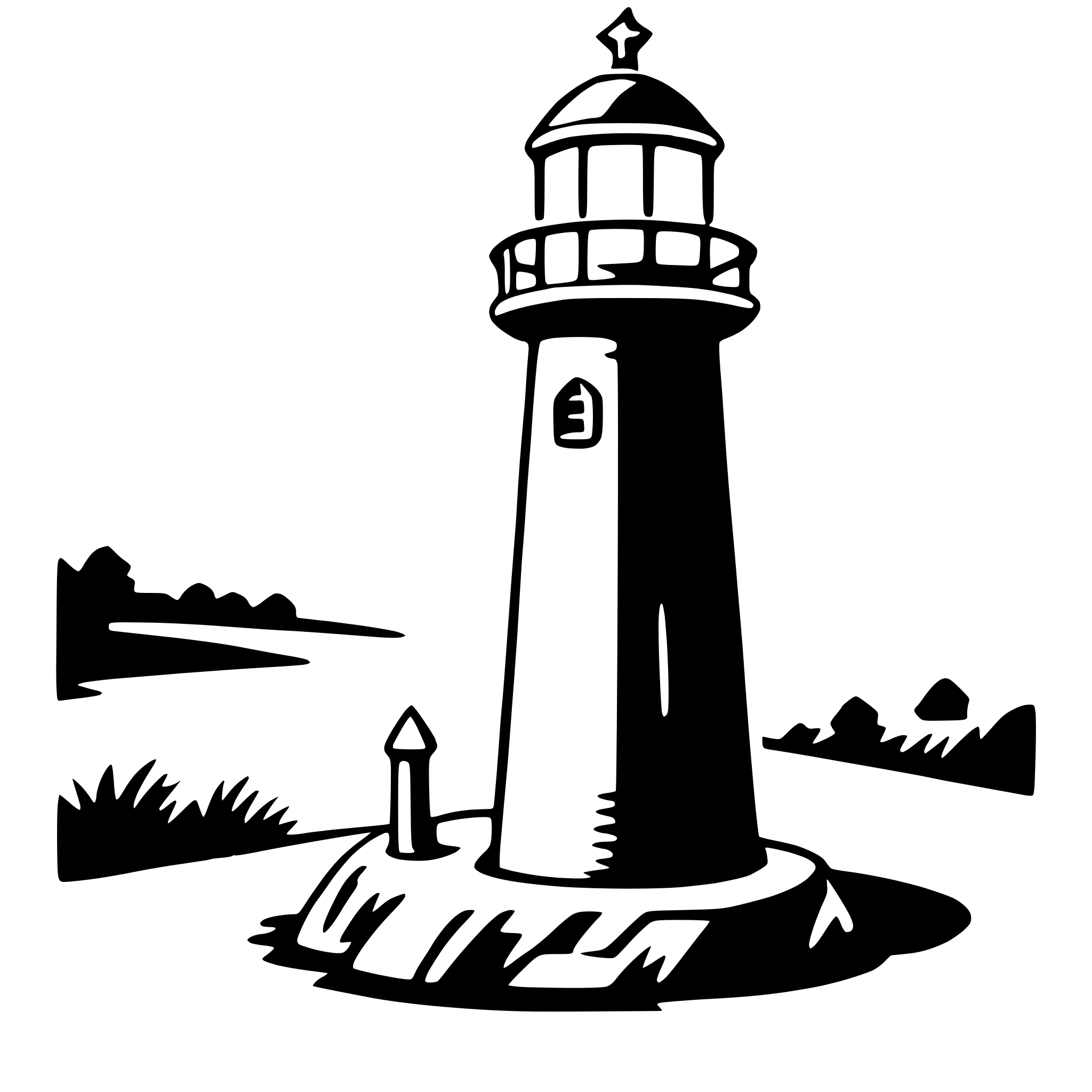 AI-generated SVG of 'beacon'