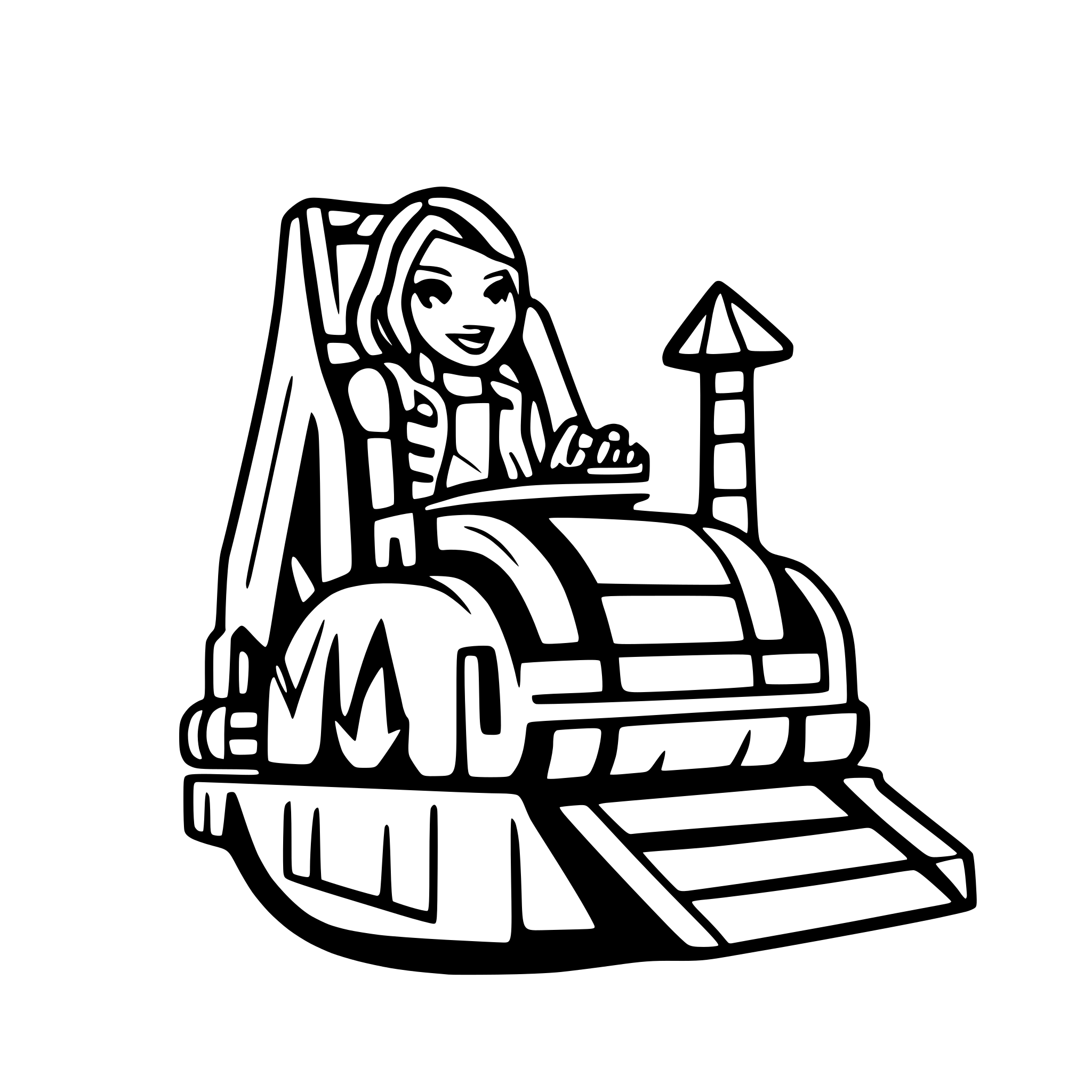 AI-generated SVG of a SVG Fortnite and rollercoaster