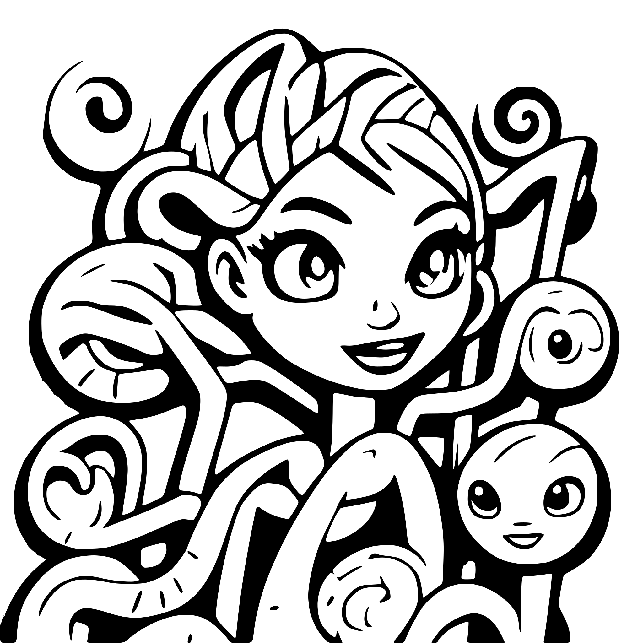 AI-generated SVG of a 7even Sins MOB