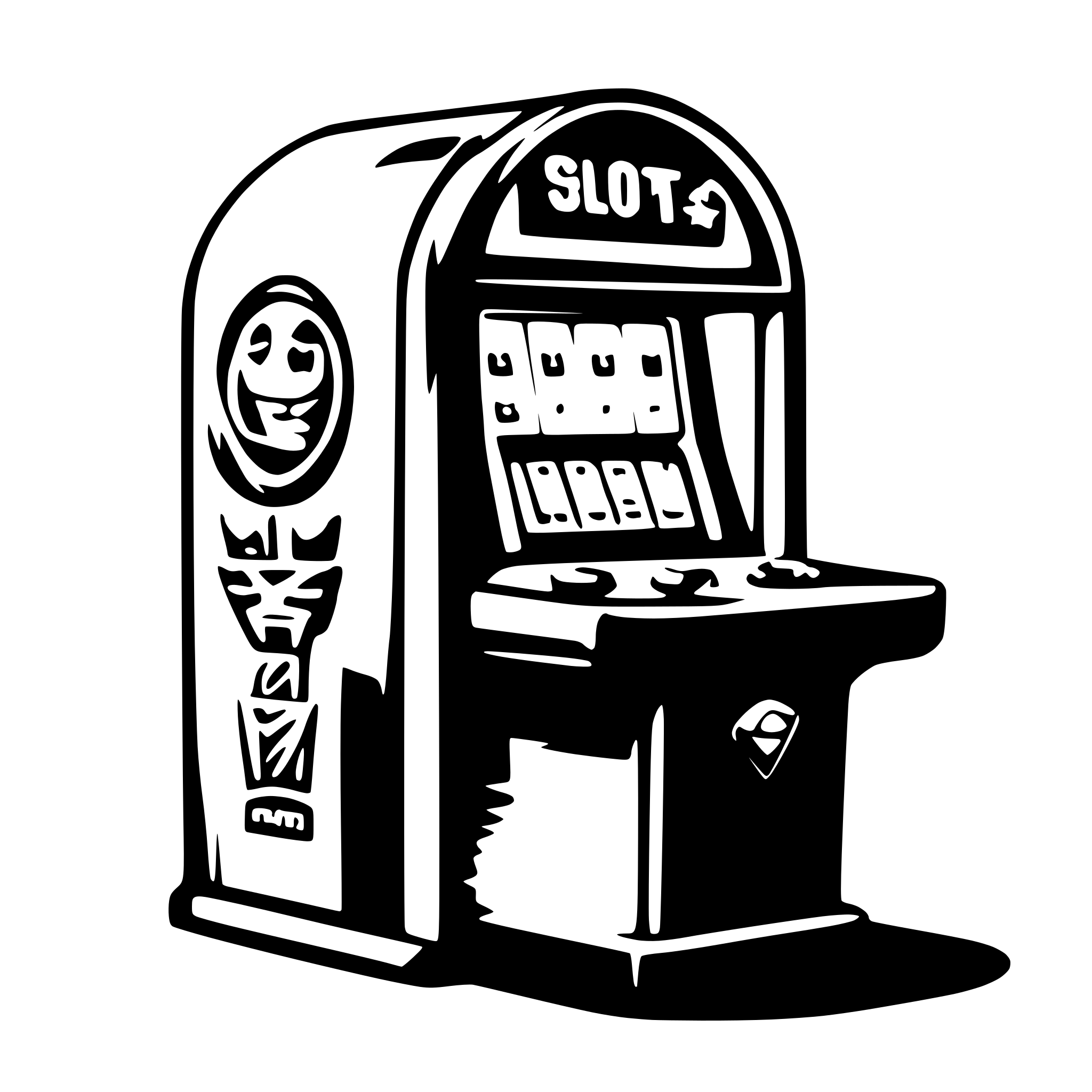 AI-generated SVG of 'slot game'