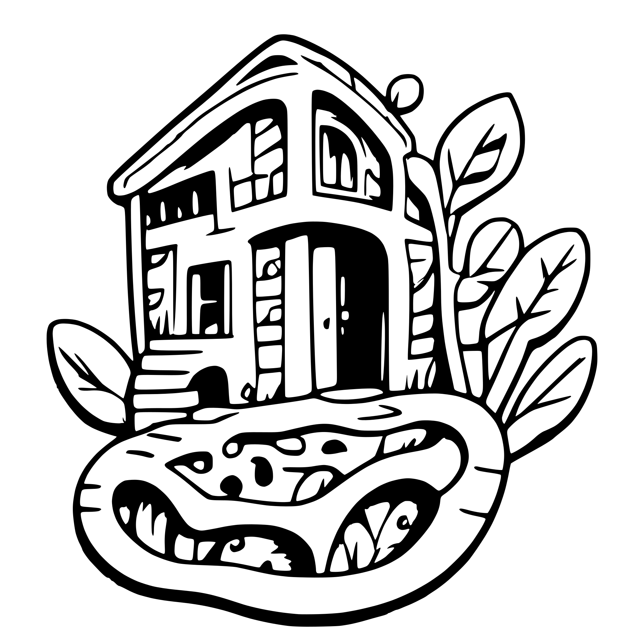 AI-generated SVG of a imobiliaria