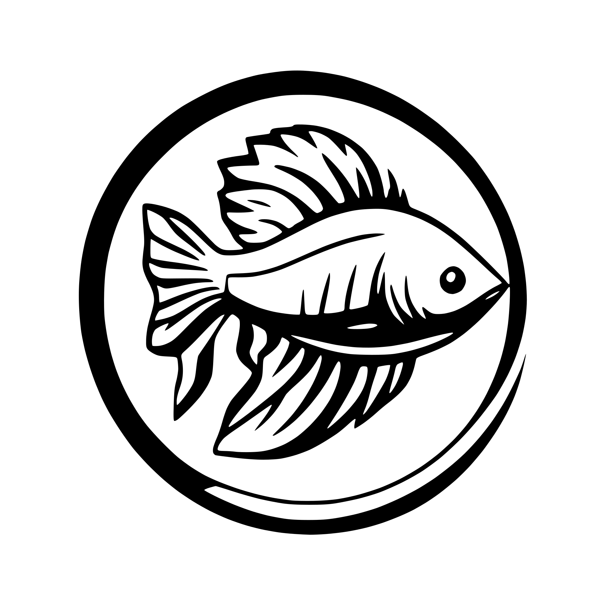 AI-generated SVG of 'betta fish'