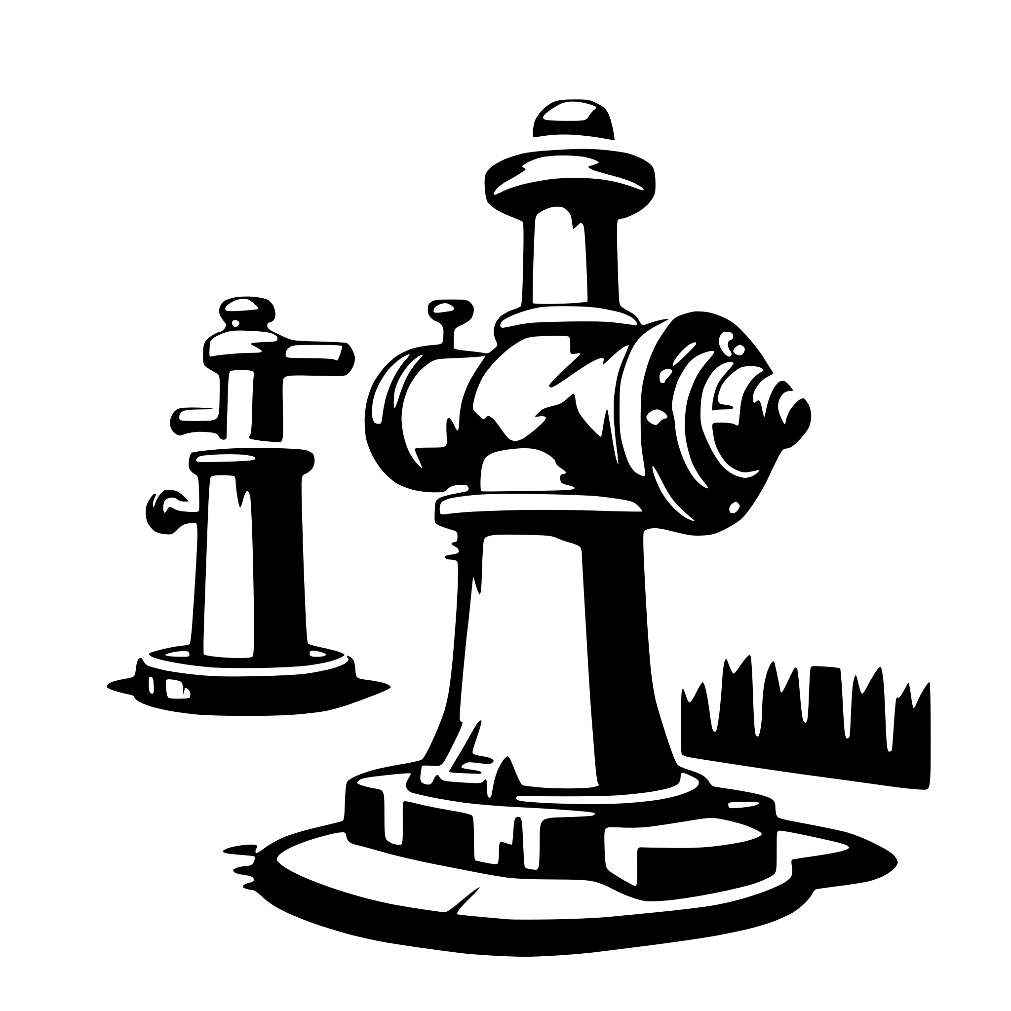 AI-generated SVG of a water pump