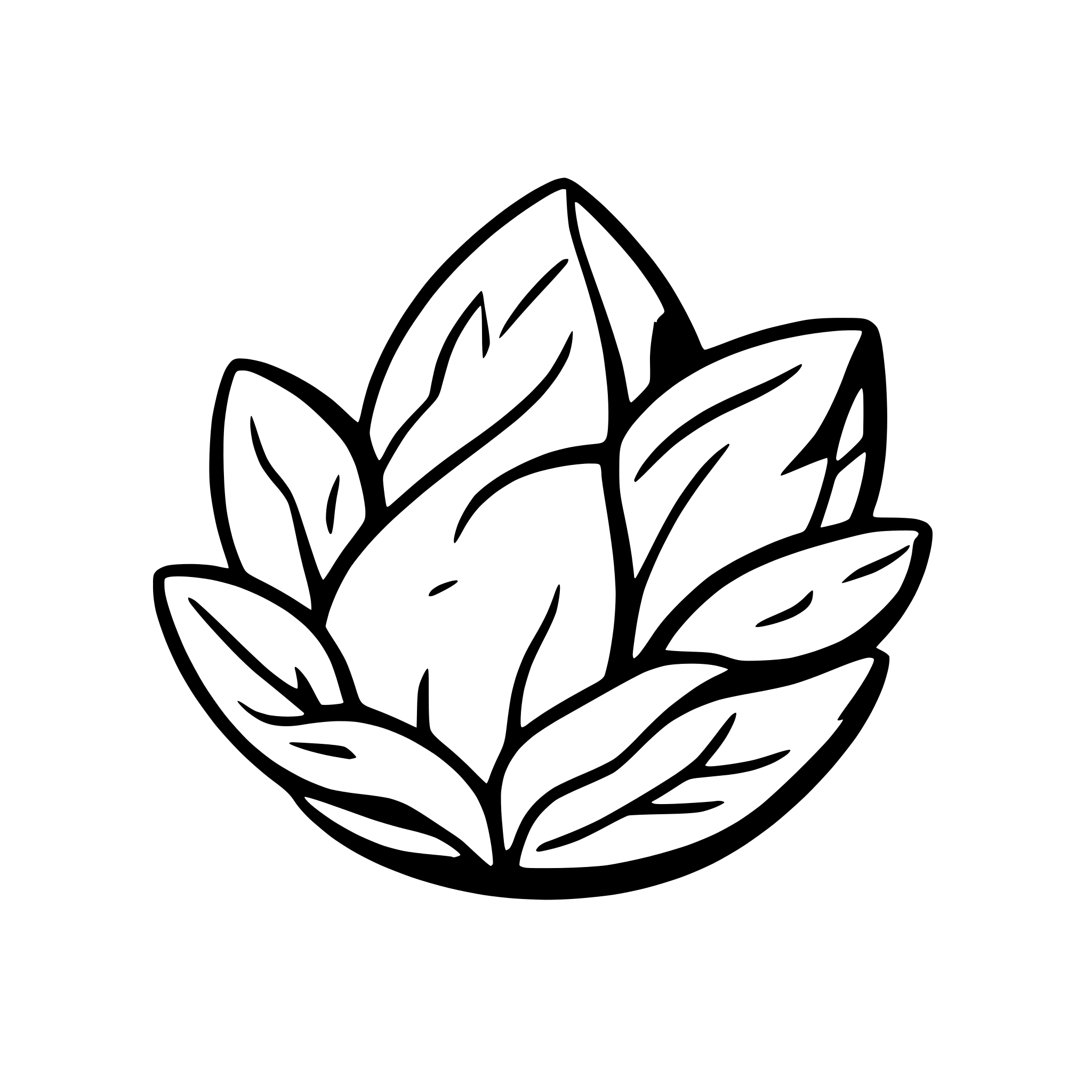 AI-generated SVG of a peach