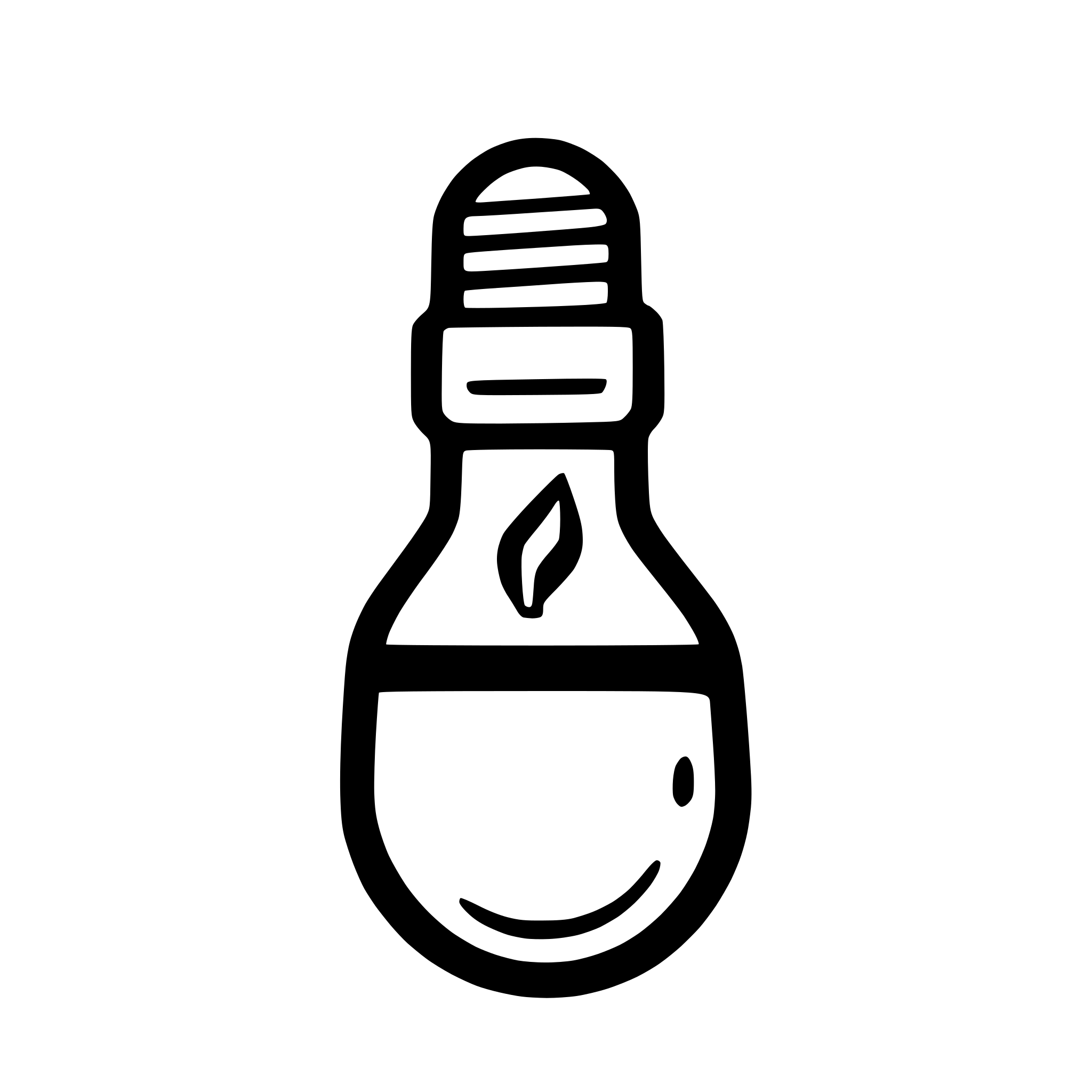AI-generated SVG of 'lightbulb with switch'