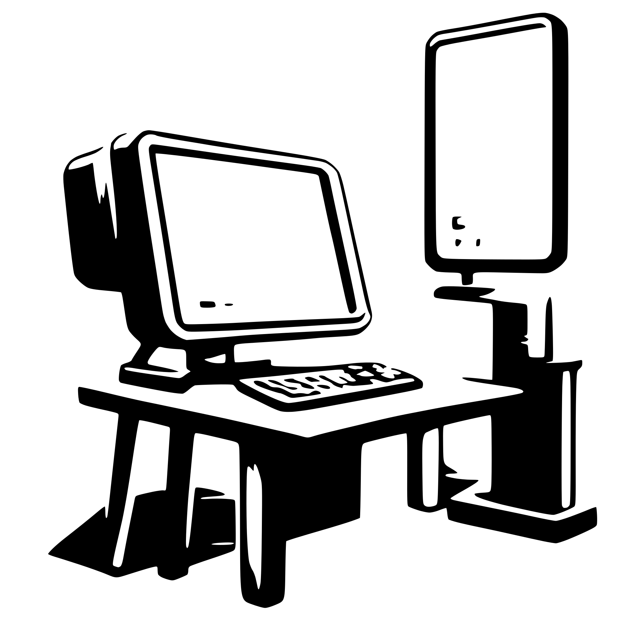 AI-generated SVG of 'project status monitor'
