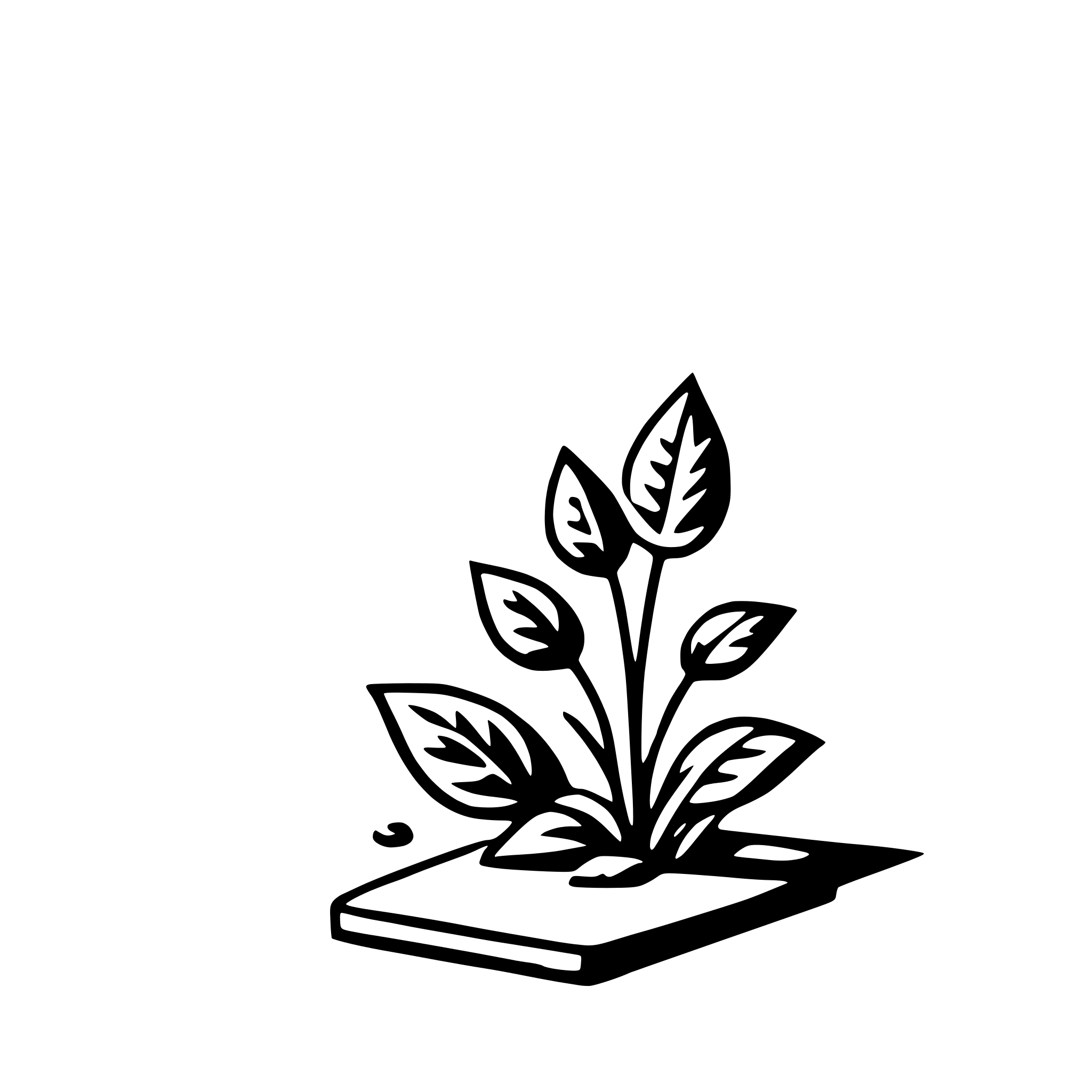 AI-generated SVG of a painting