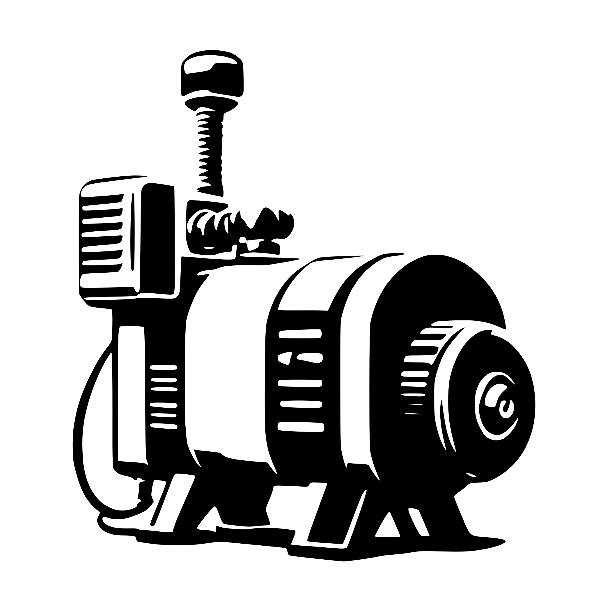 AI-generated SVG of 'Air Compressor'