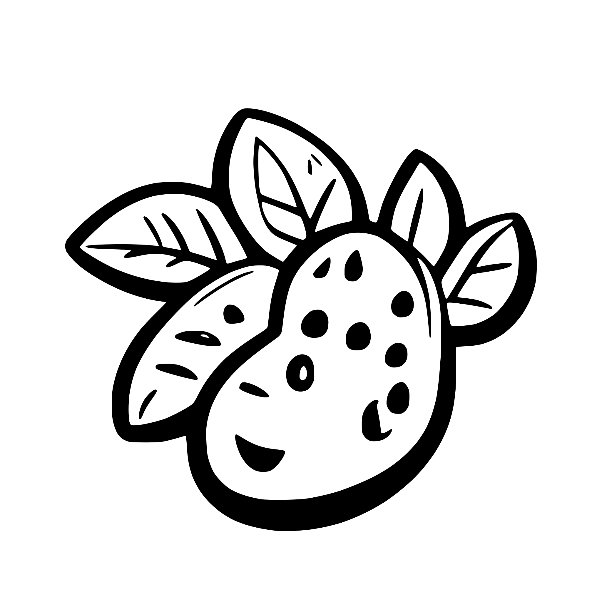 AI-generated SVG of a soybeans
