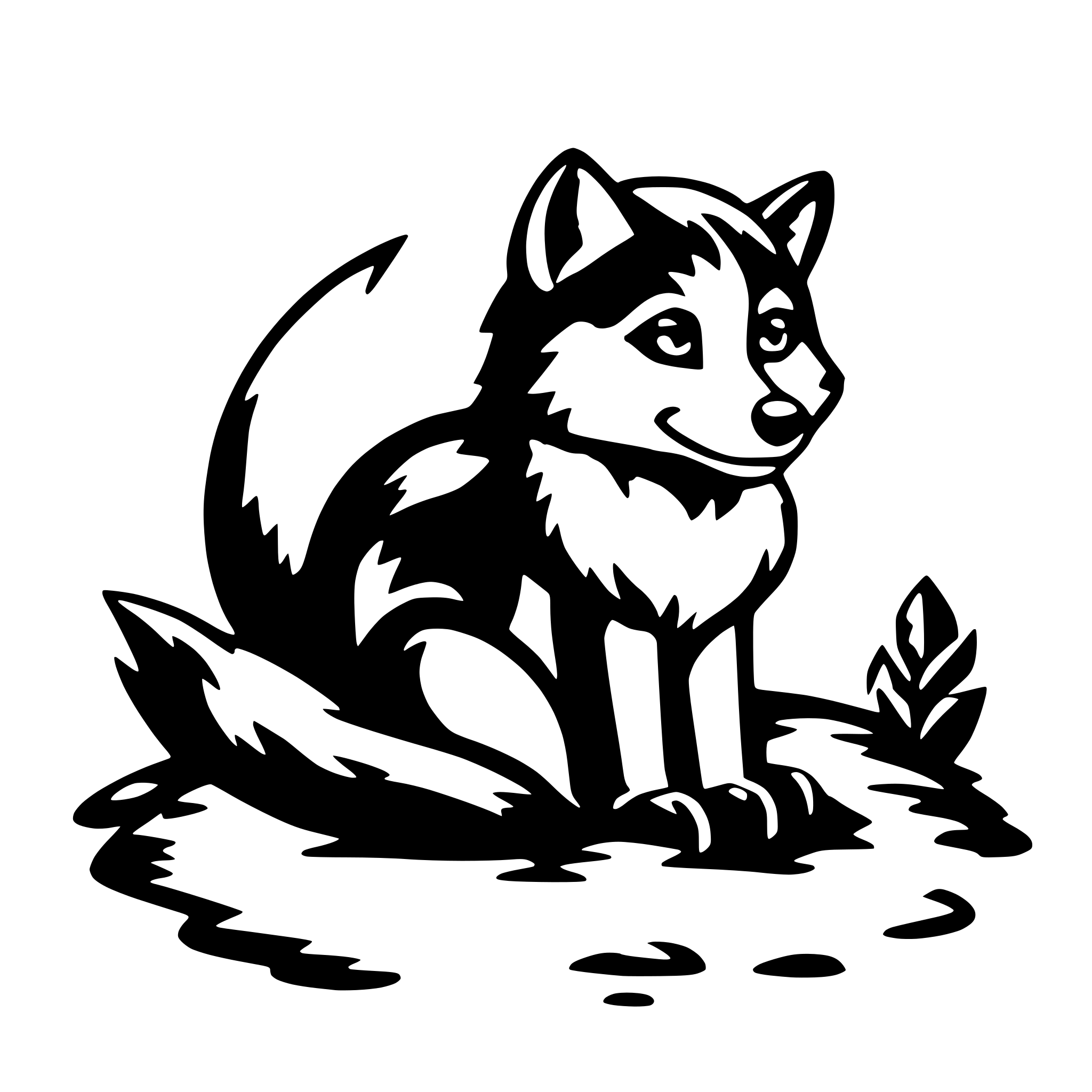 AI-generated SVG of 'Firefox rescue'