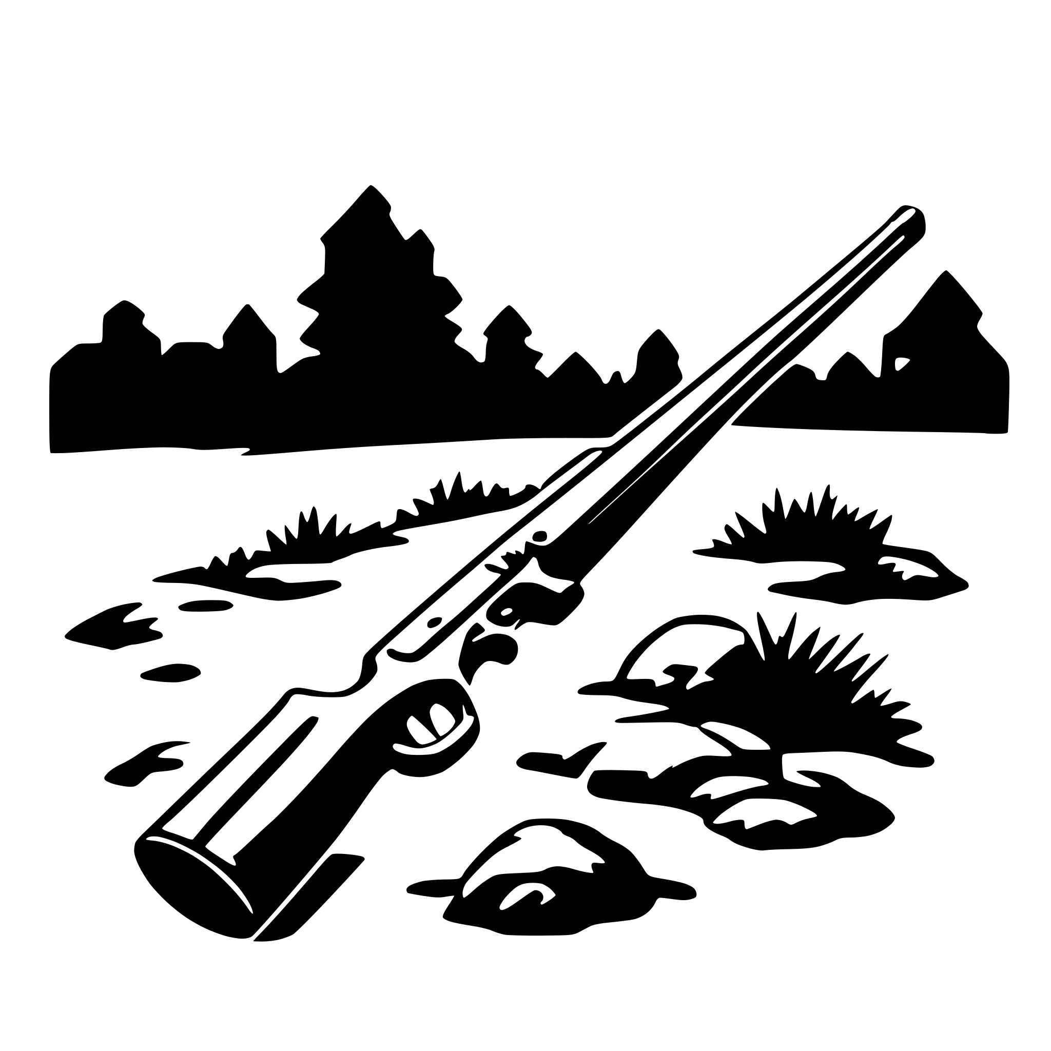AI-generated SVG of 'Trench shotgun'