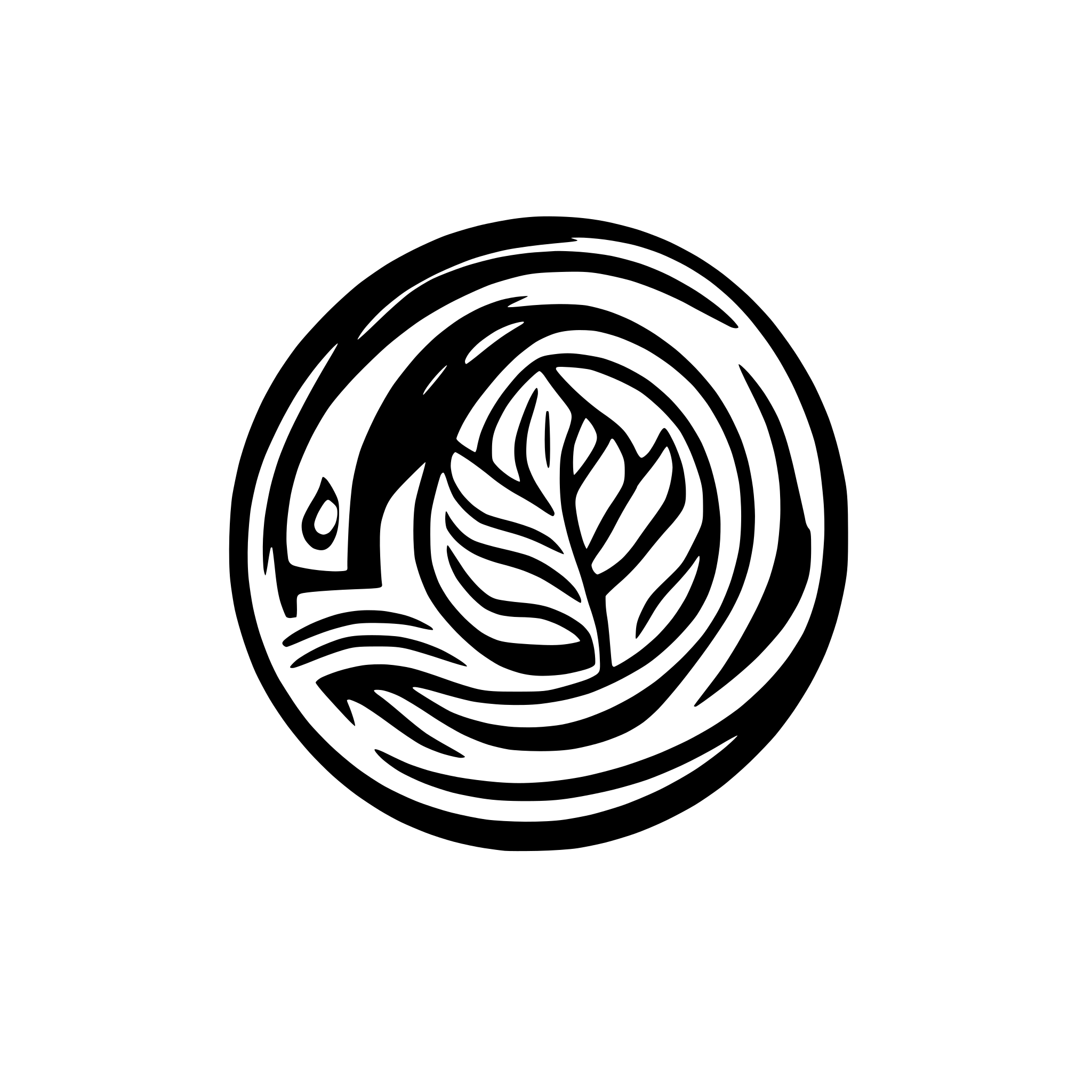 AI-generated SVG of 'galaxy logo'