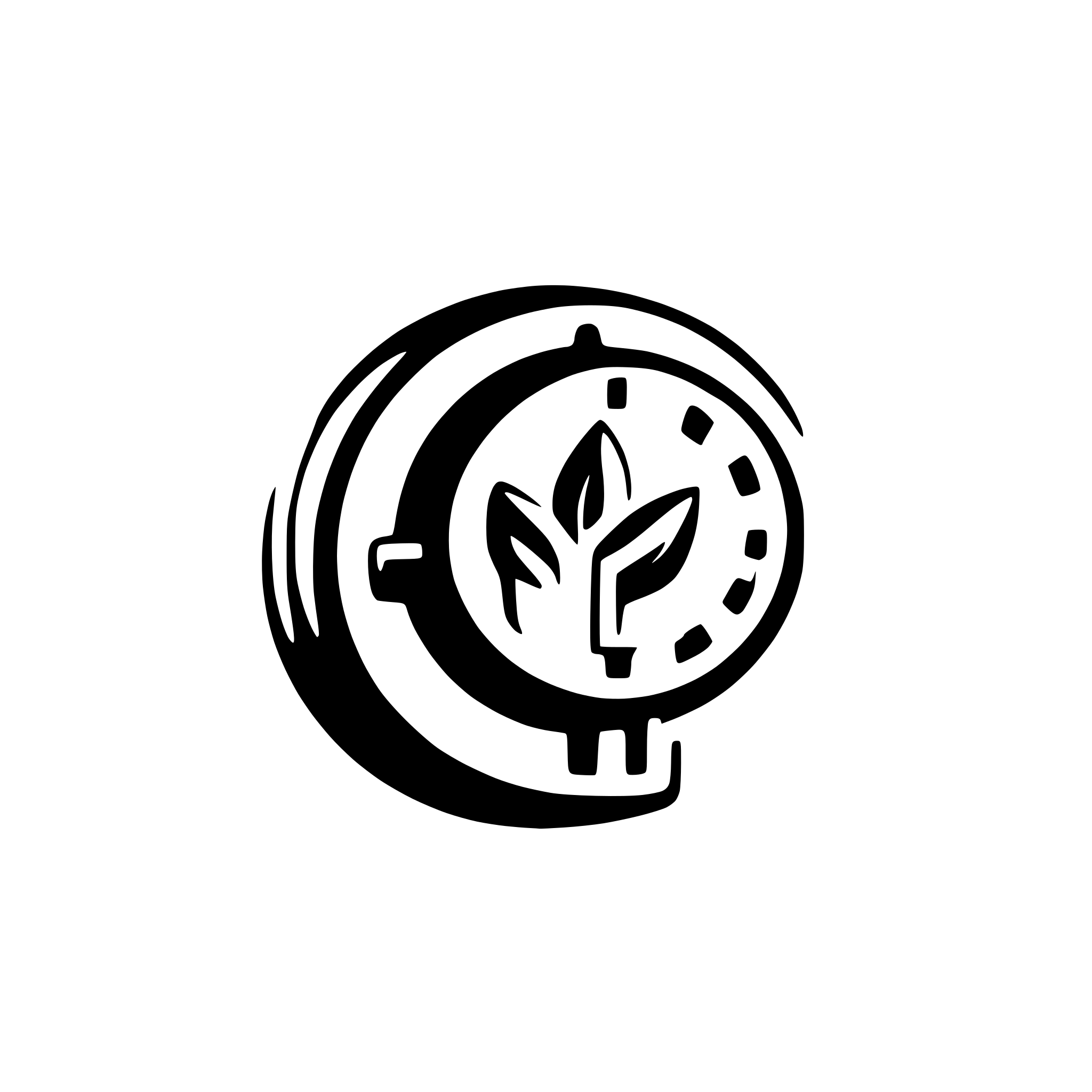 AI-generated SVG of a code tracker logo