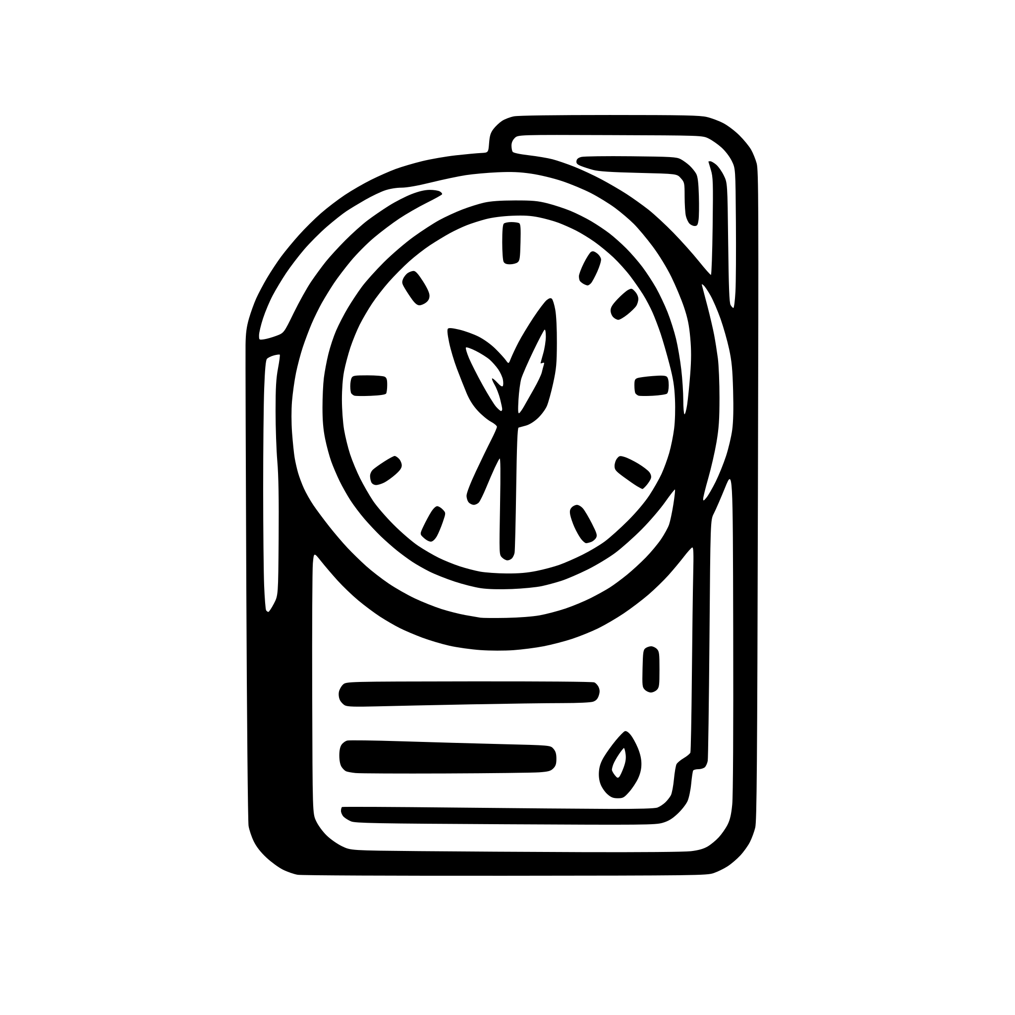 AI-generated SVG of a На загруженной иконке поменяй летающие объекты на часы, календарь, иконку трубки, иконку сообщения