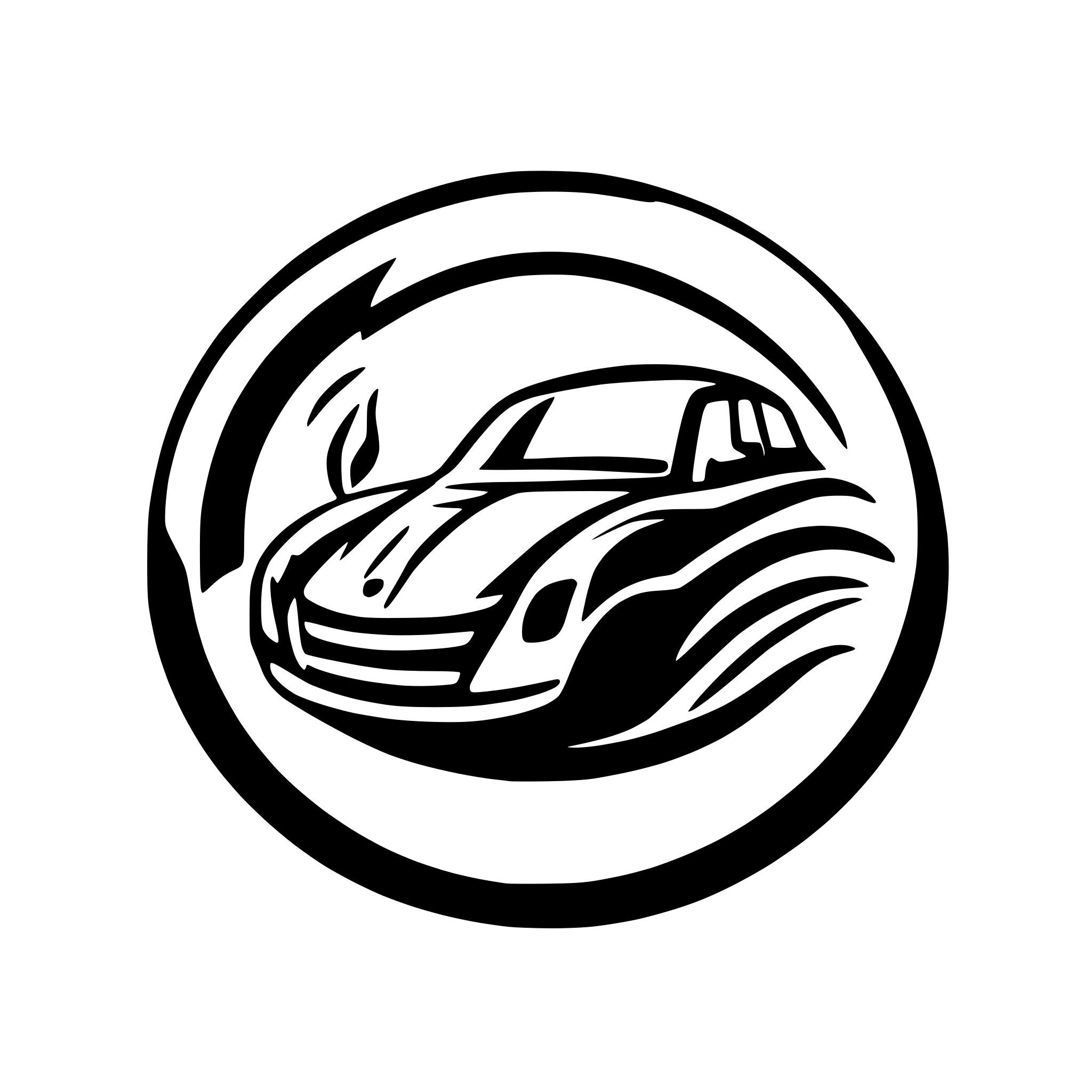 AI-generated SVG of a car