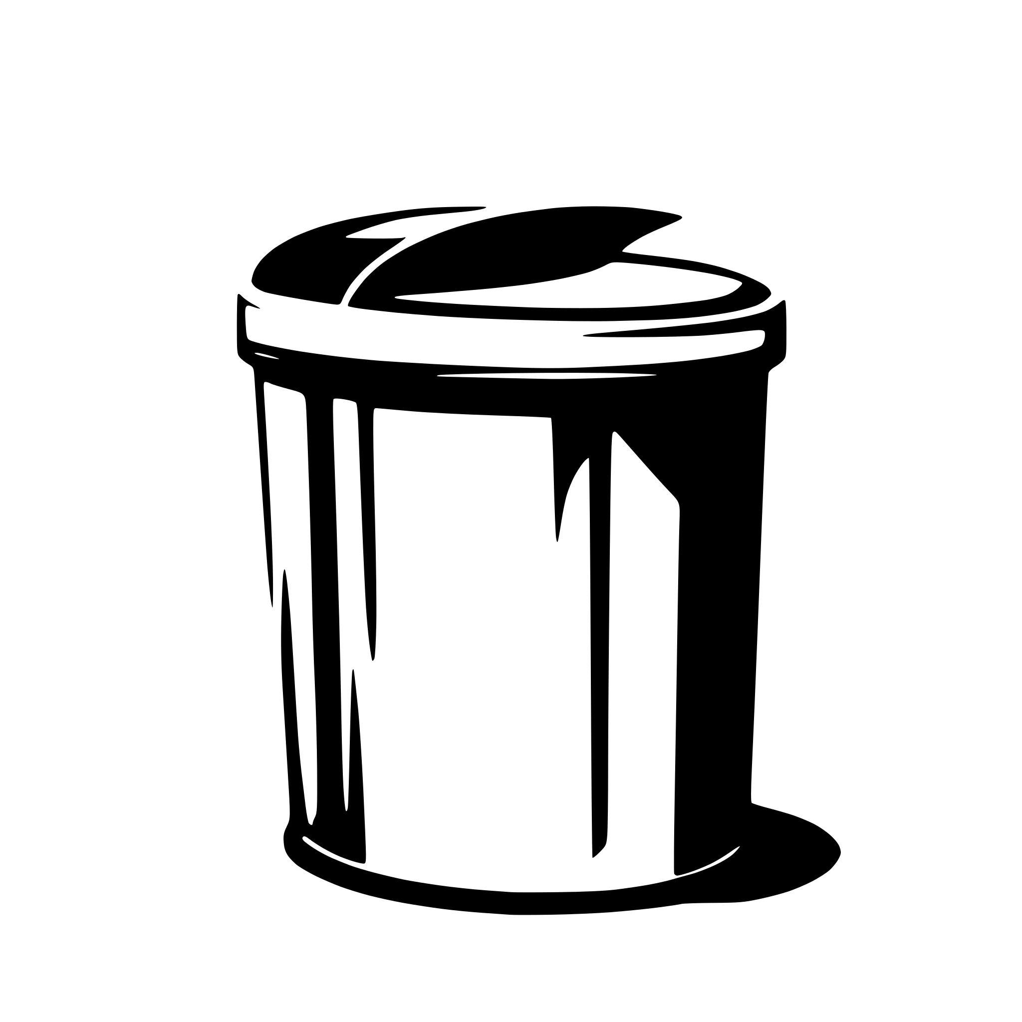 AI-generated SVG of a colore bin recycle with cover