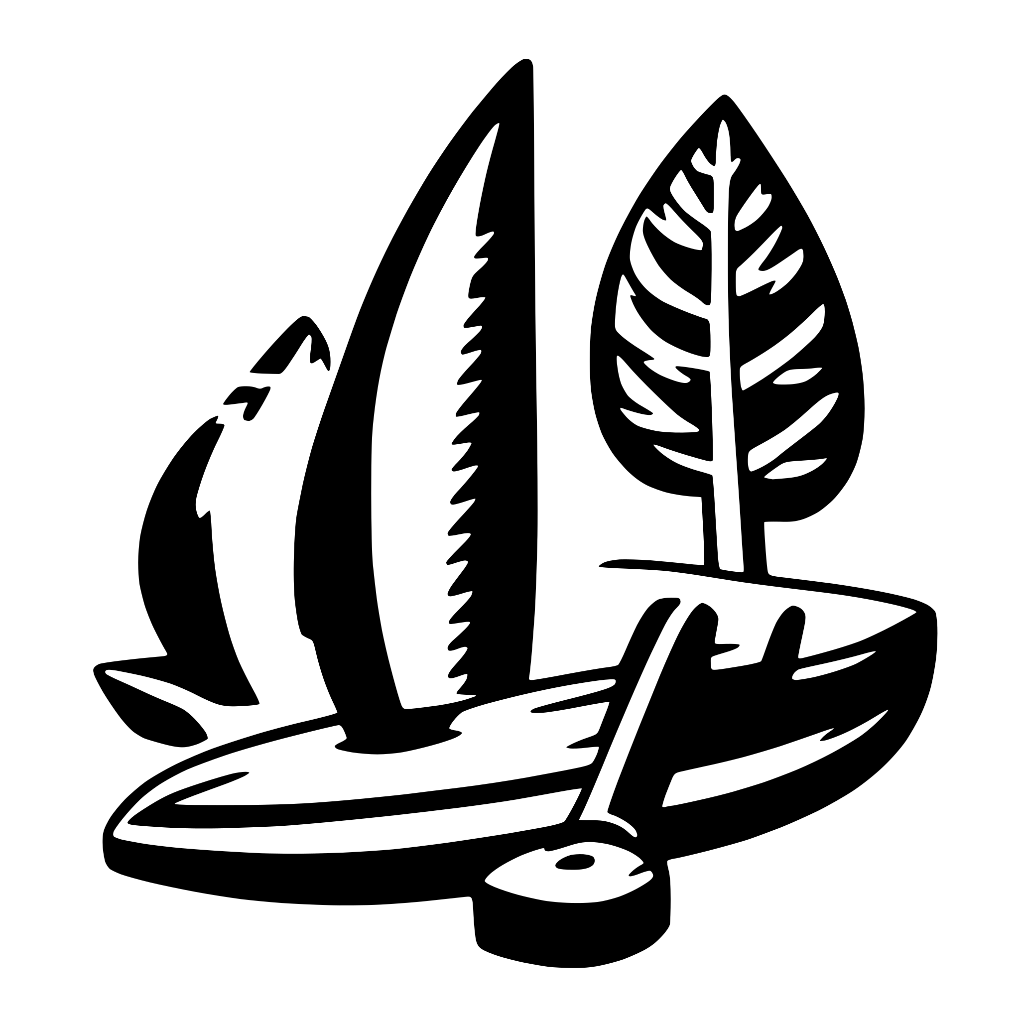AI-generated SVG of a tong