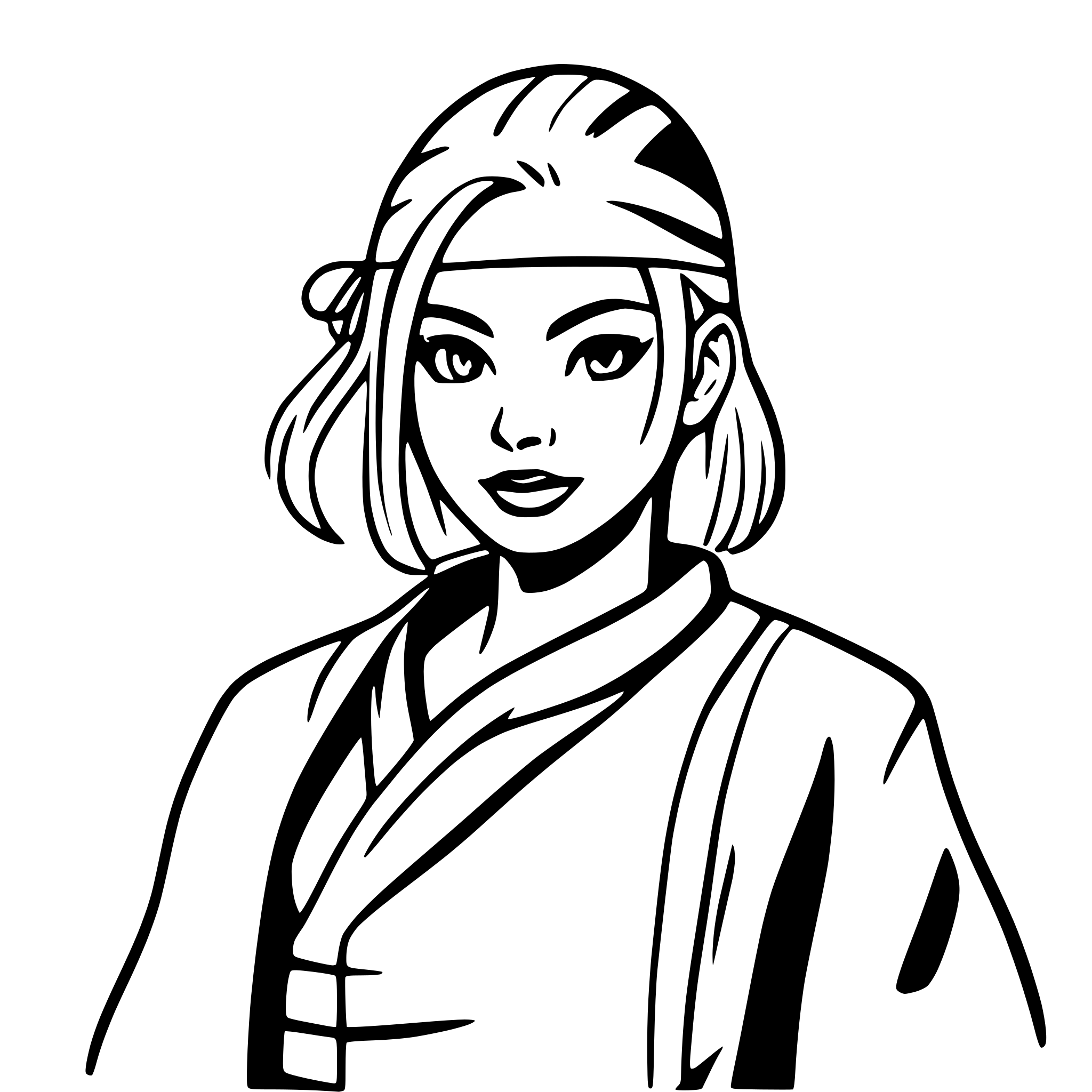 AI-generated SVG of 'samurai'