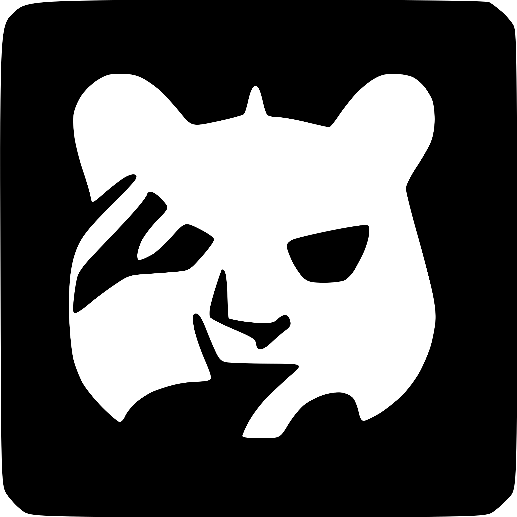 AI-generated SVG of a wolf head