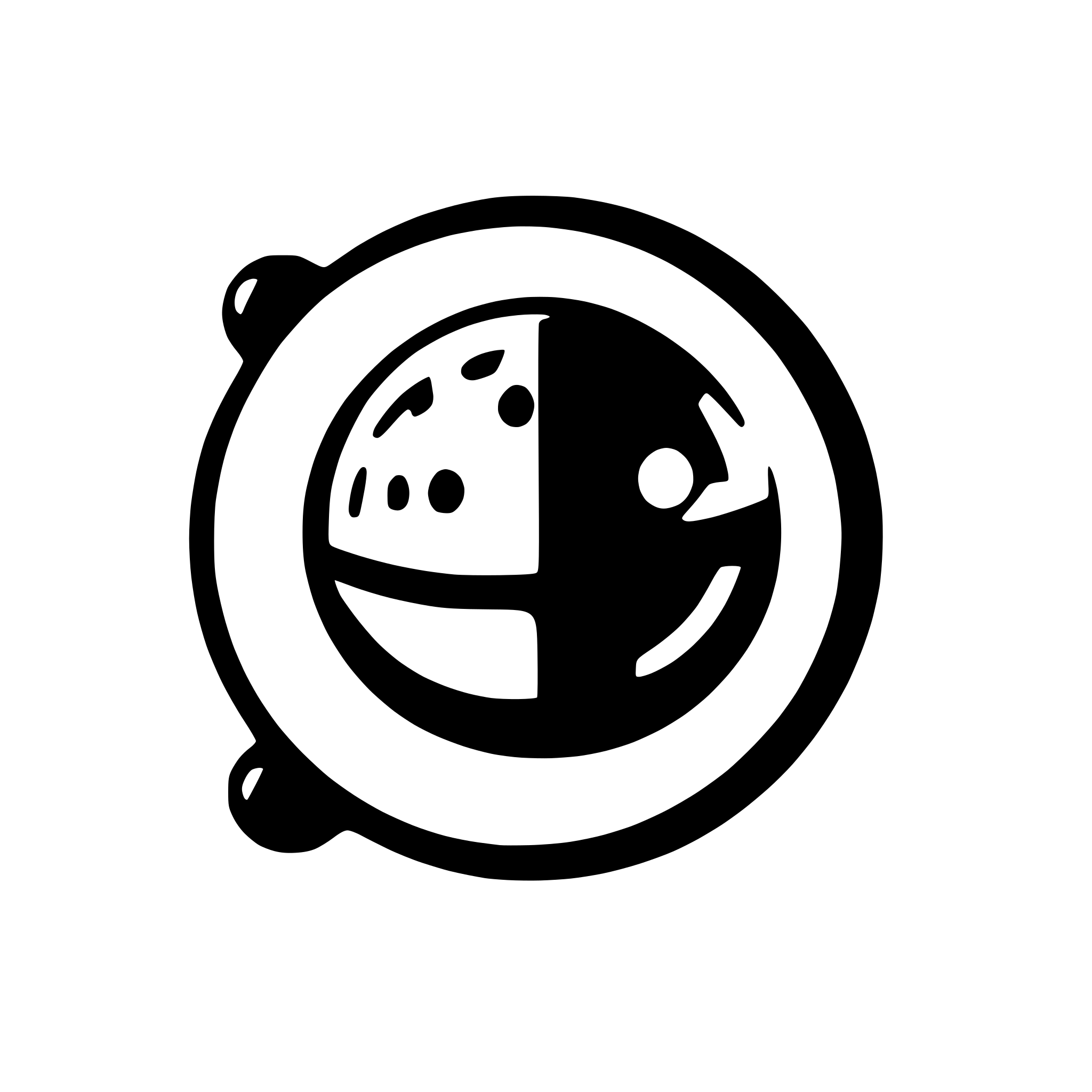 AI-generated SVG of a four dots, one hollow