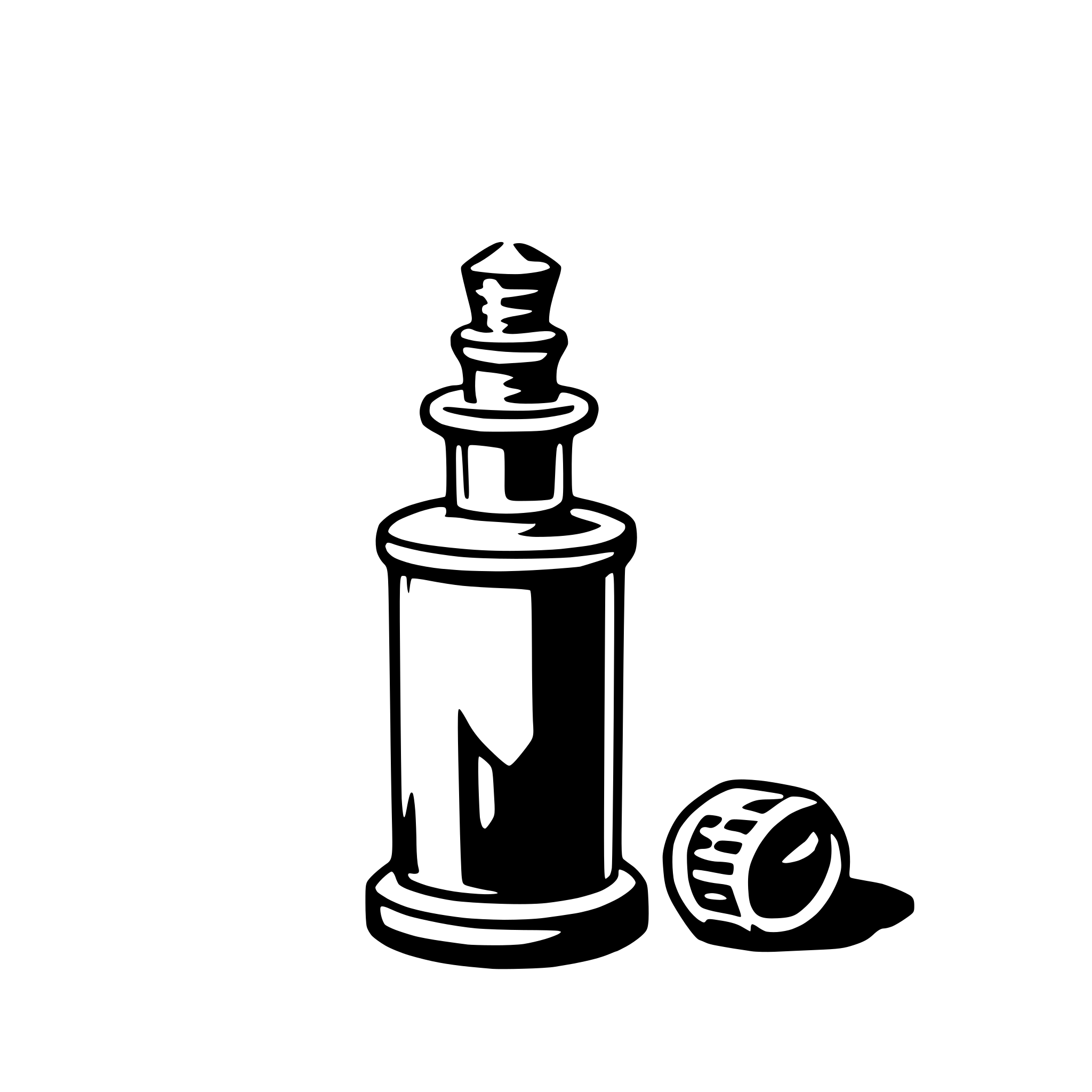 AI-generated SVG of a vial