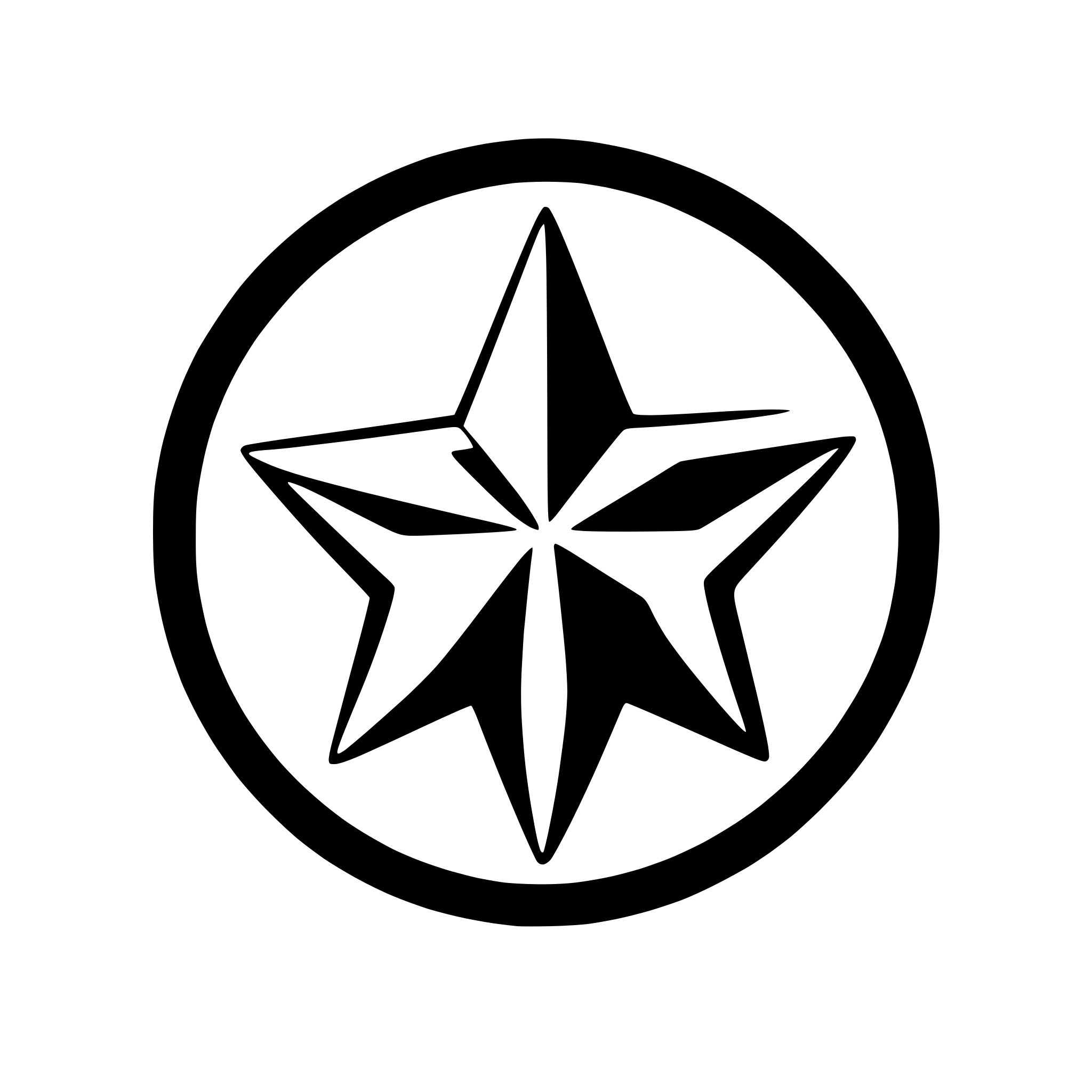 AI-generated SVG of a geometric star with sharp points