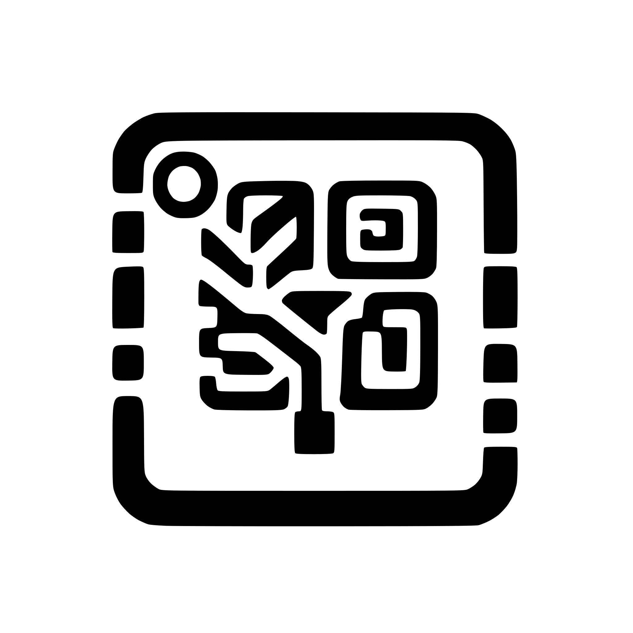 AI-generated SVG of 'logo app database qrcode'
