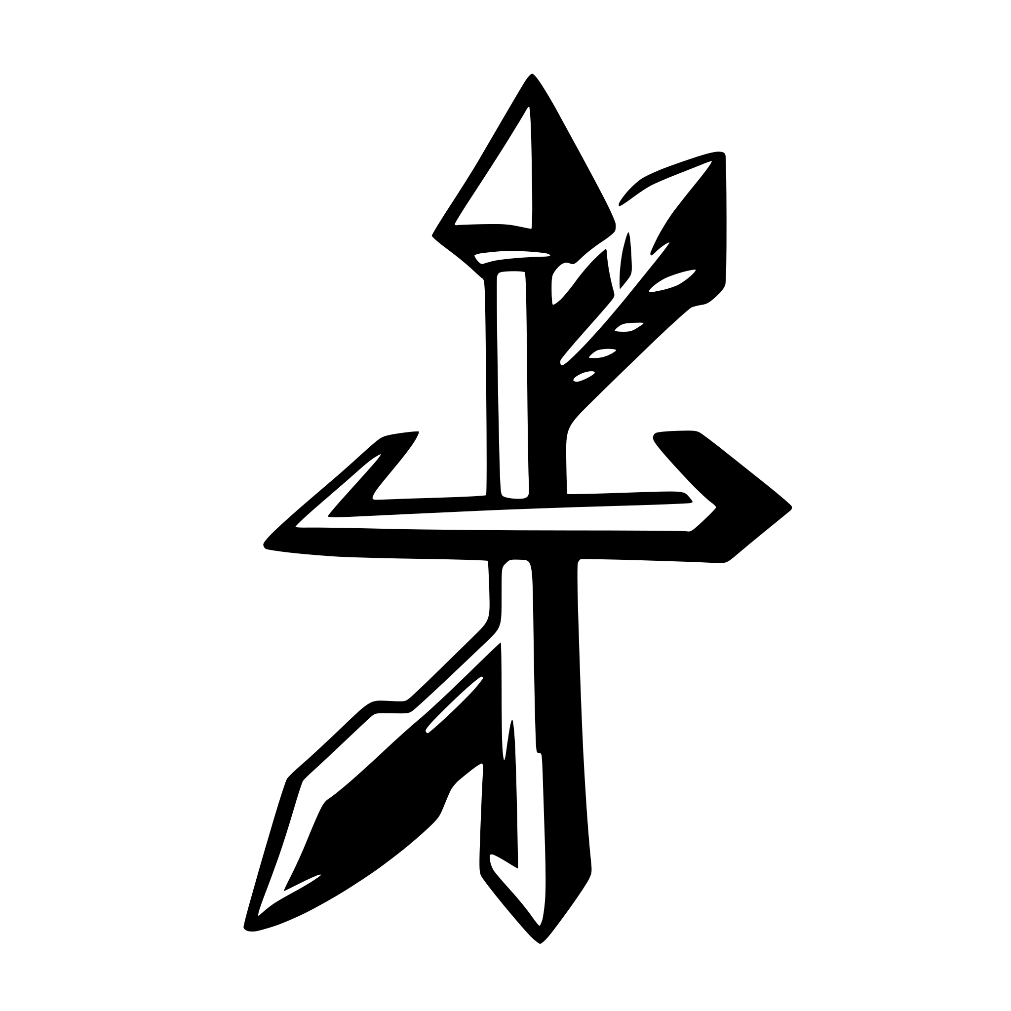 AI-generated SVG of 'arrow'