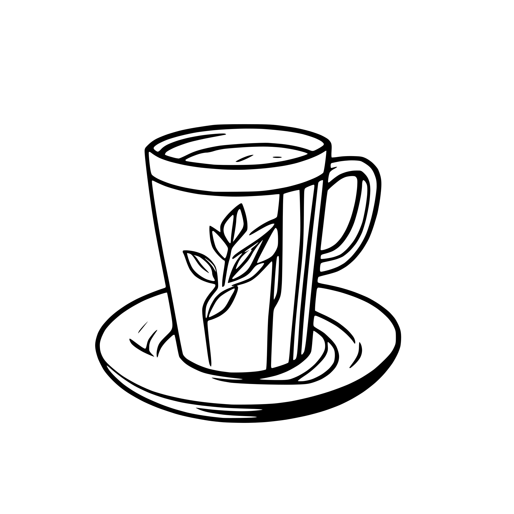 AI-generated SVG of 'Java cooffee cup'