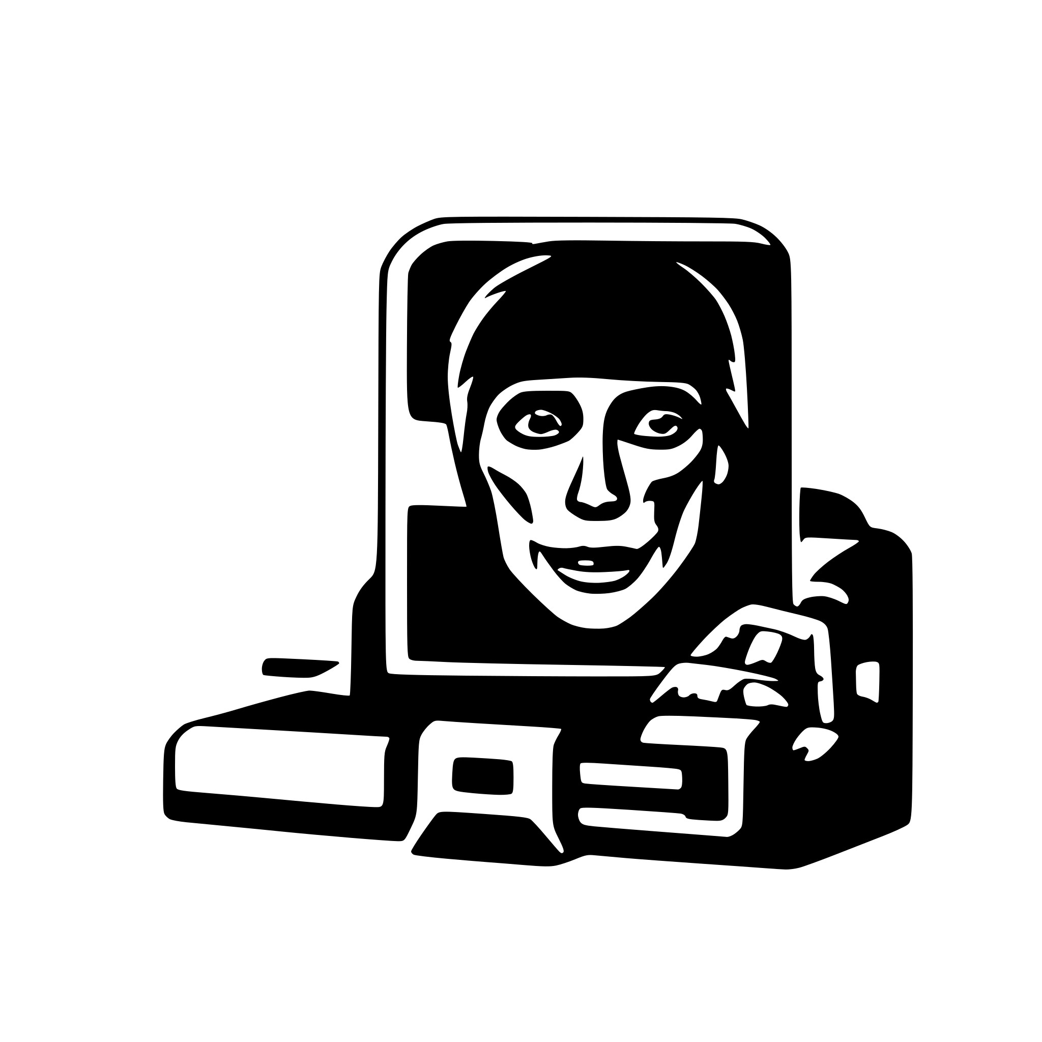 AI-generated SVG of a Ransomware