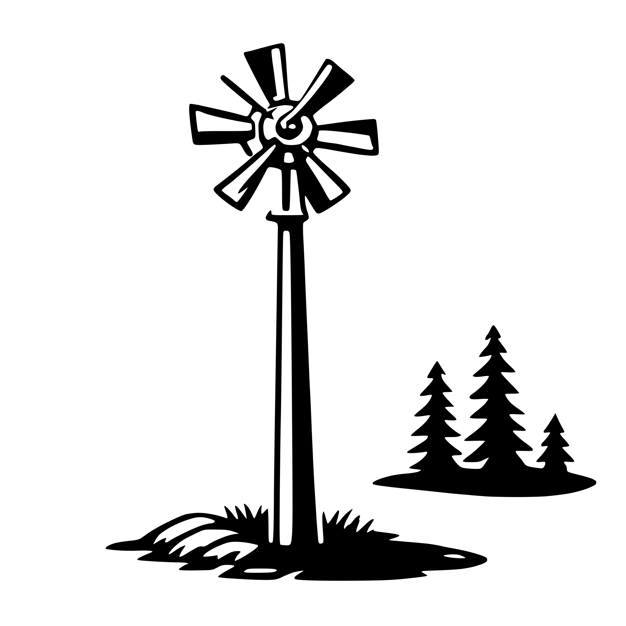 AI-generated SVG of 'derrick'
