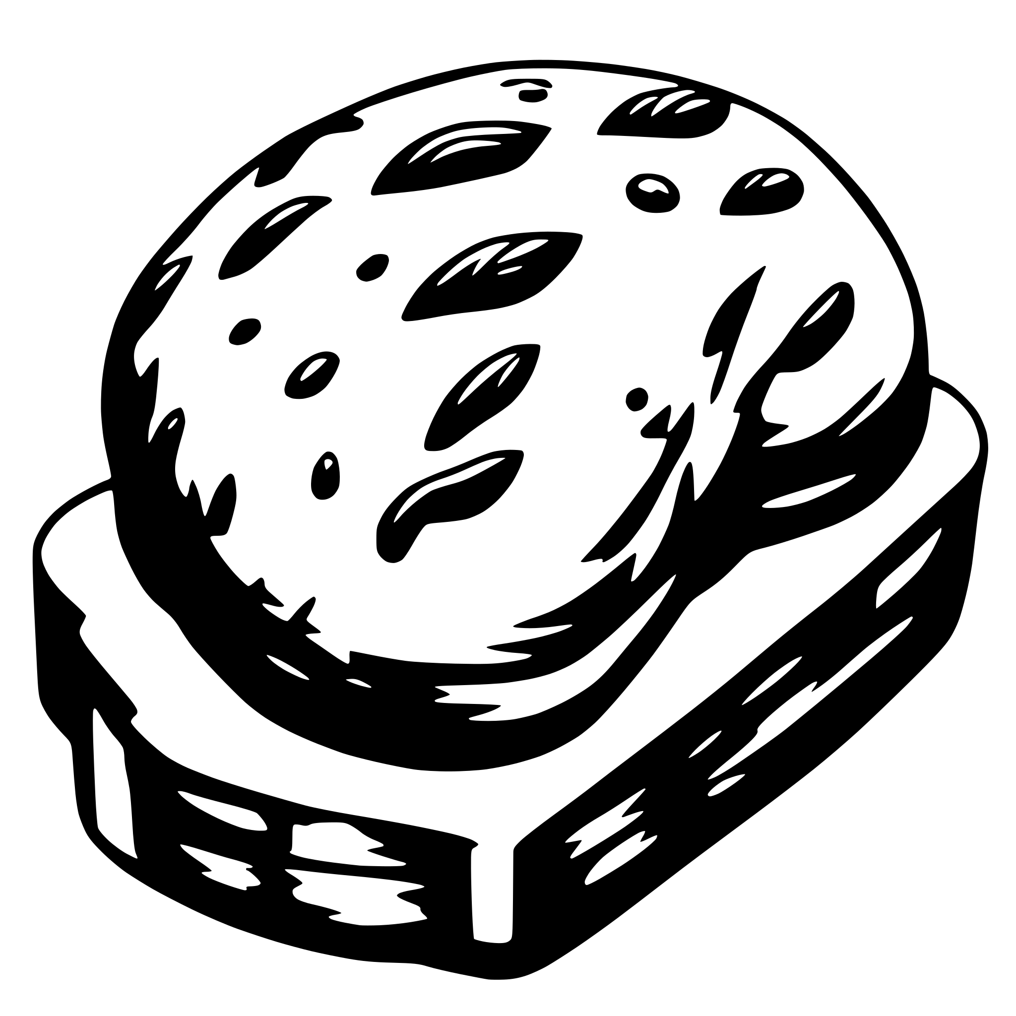 AI-generated SVG of a sour dough