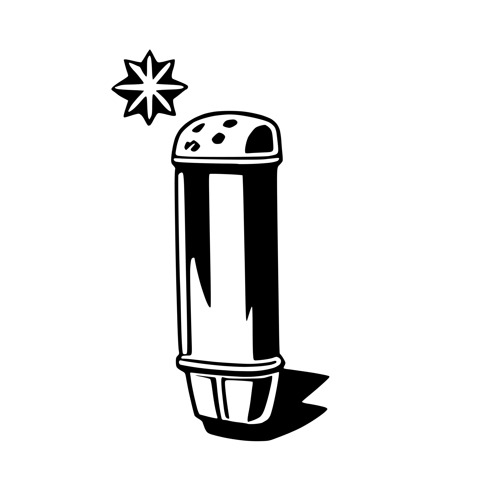 AI-generated SVG of a christmas cracker
